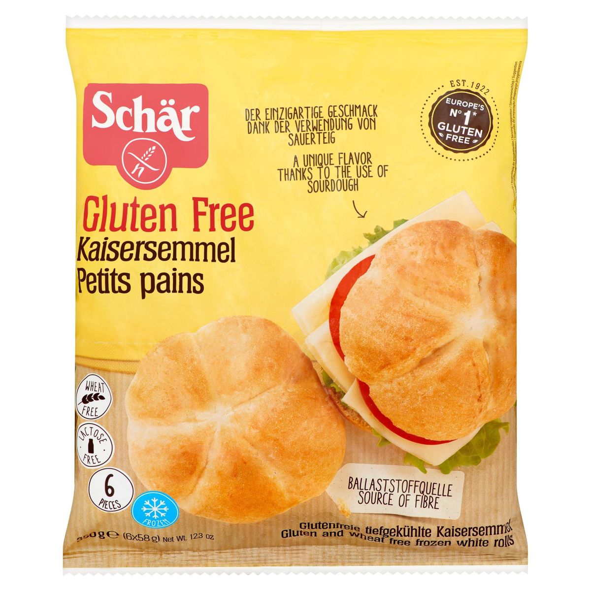 Schär Gluten Free Petits Pains 6 x 58 g