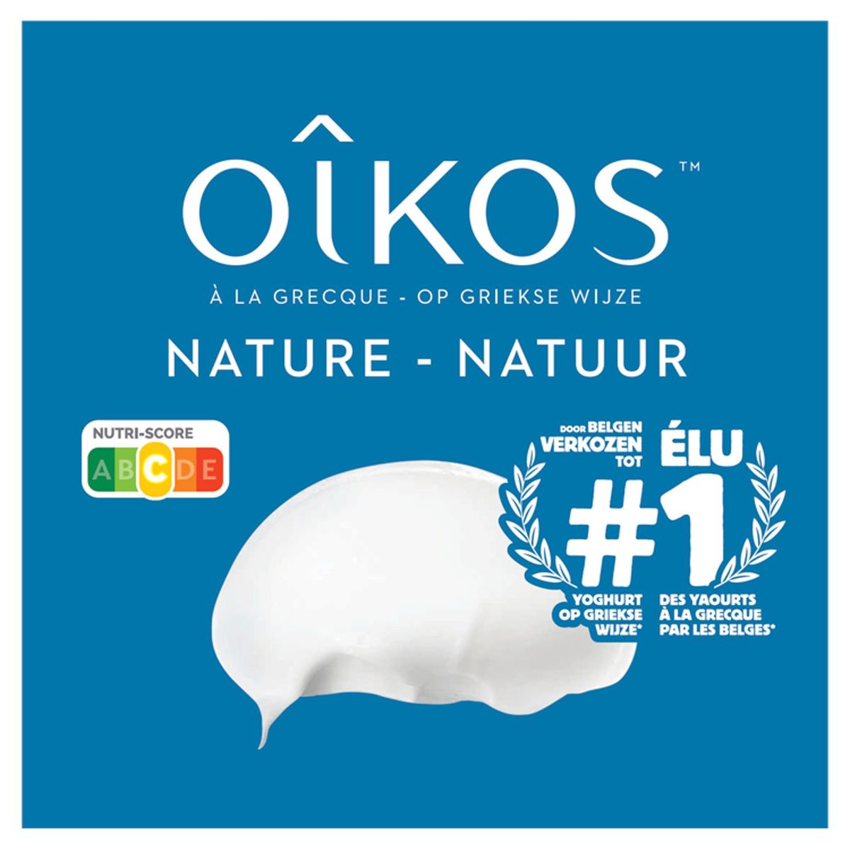 Oikos Yoghurt op Griekse Wijze Natuur 480 g