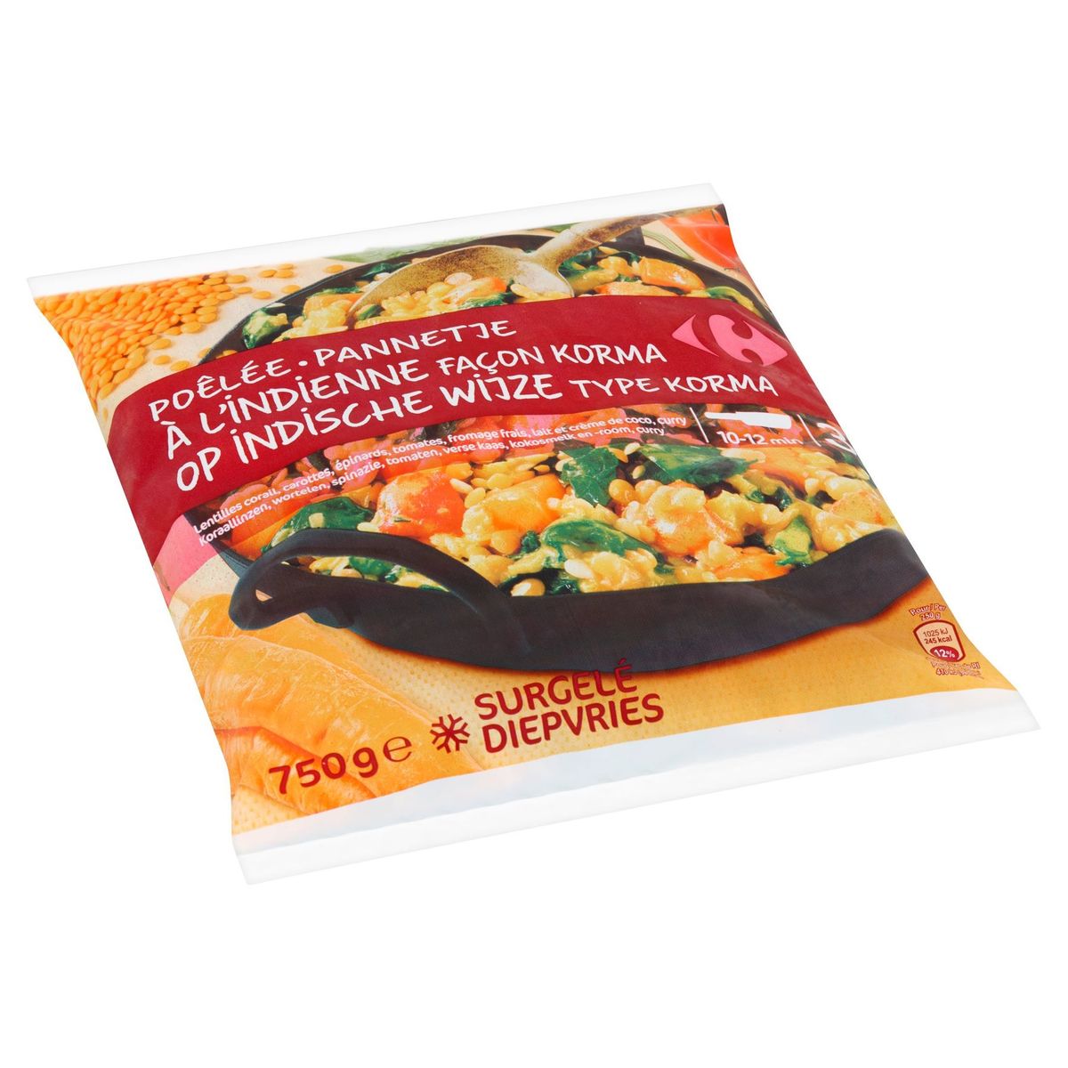 Carrefour Poêlée à l'Indienne Façon Korma 750 g Carrefour Site