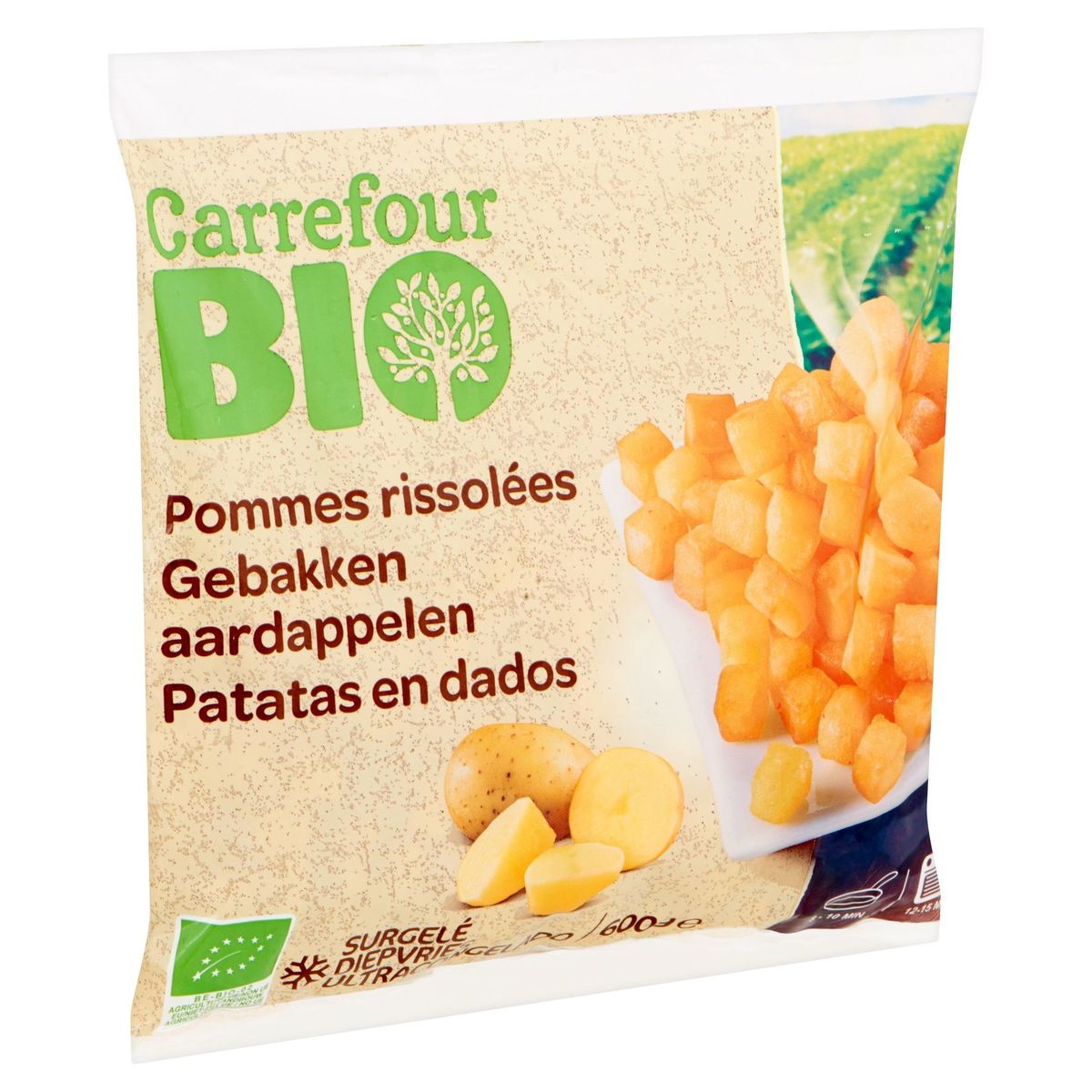 Carrefour Bio Pommes Rissolées 600 g