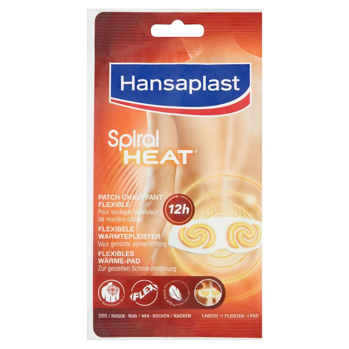 Hansaplast Spiral Heat Patch Chauffant Flexible