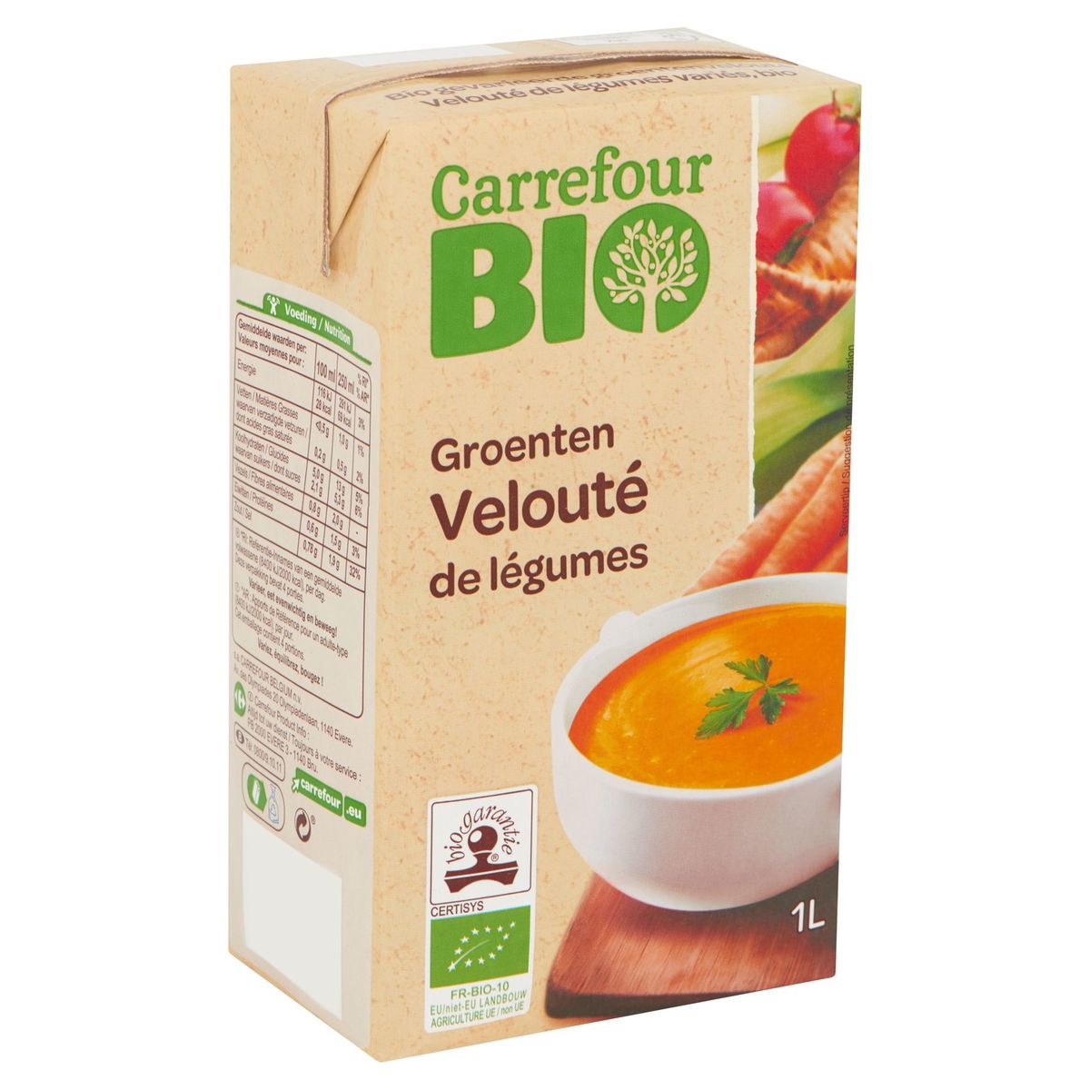 Carrefour Bio Velouté de Légumes 1 L