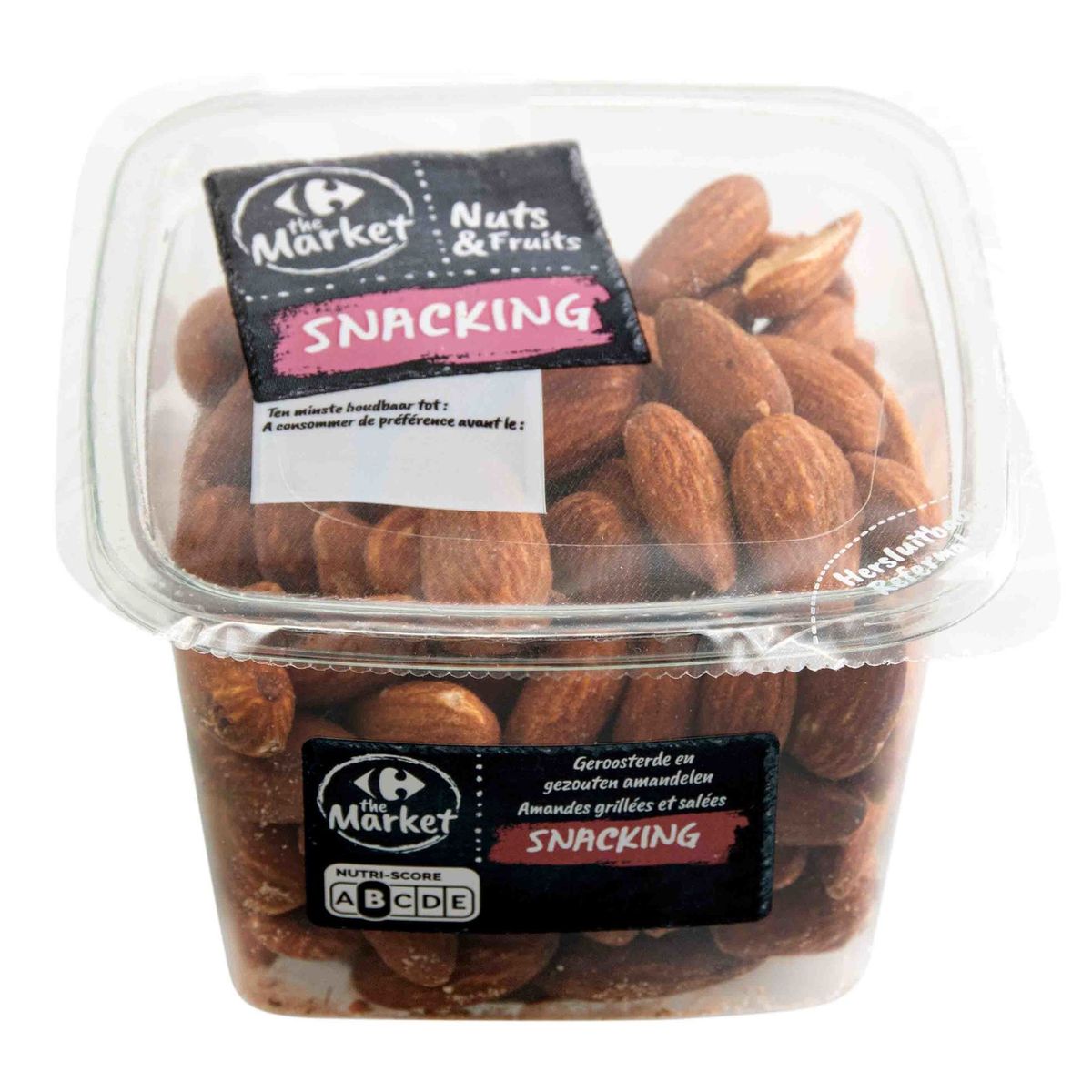 Carrefour Nuts & Fruits Geroosterde & Gezouten Amandelen 200 g
