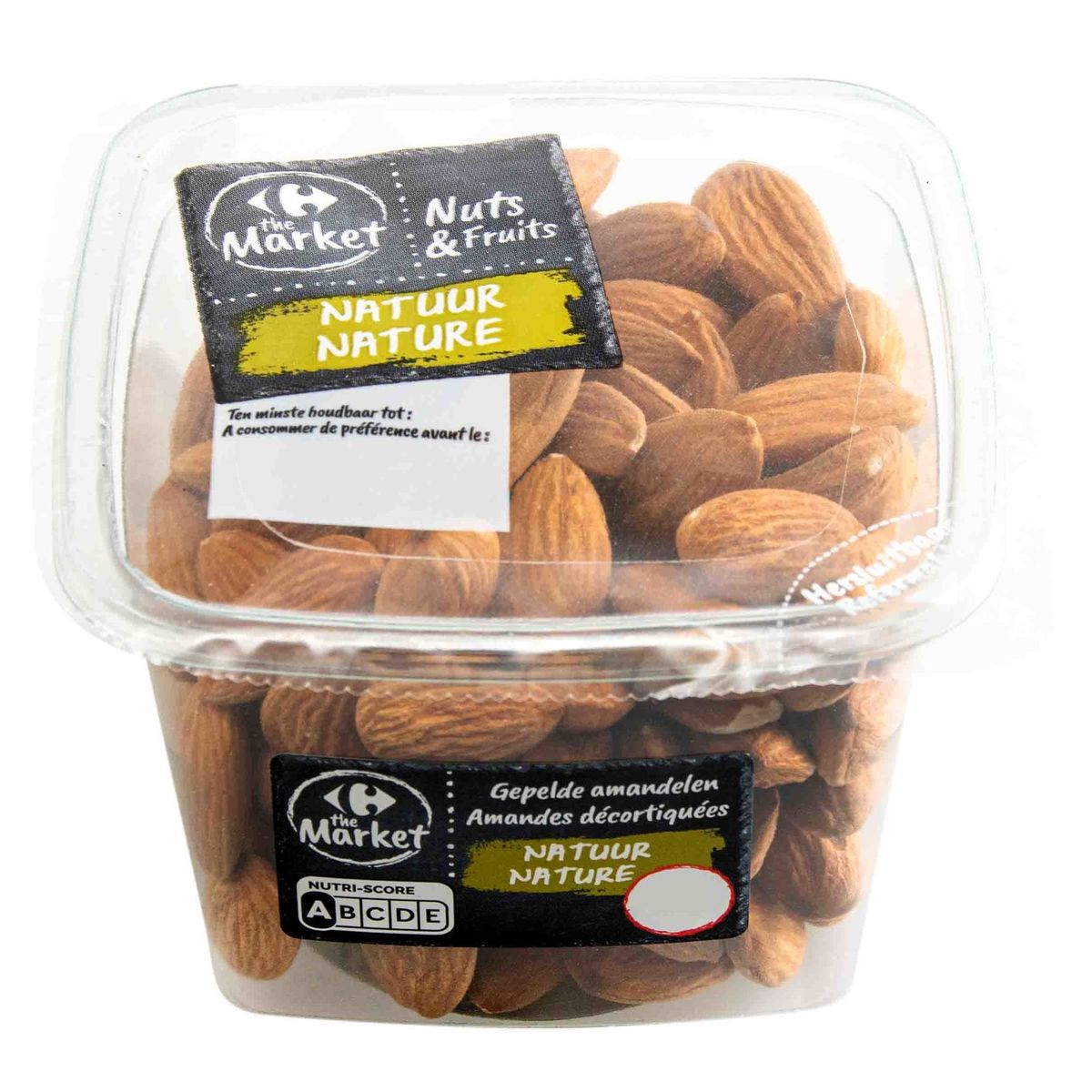 Carrefour The Market Nuts & Fruits Nature Amandes Décortiquées 200 g