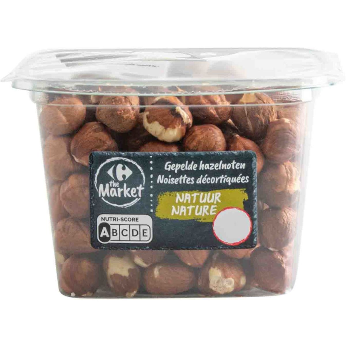 Carrefour Nuts & Fruits Natuur Gepelde Hazelnoten 200 g