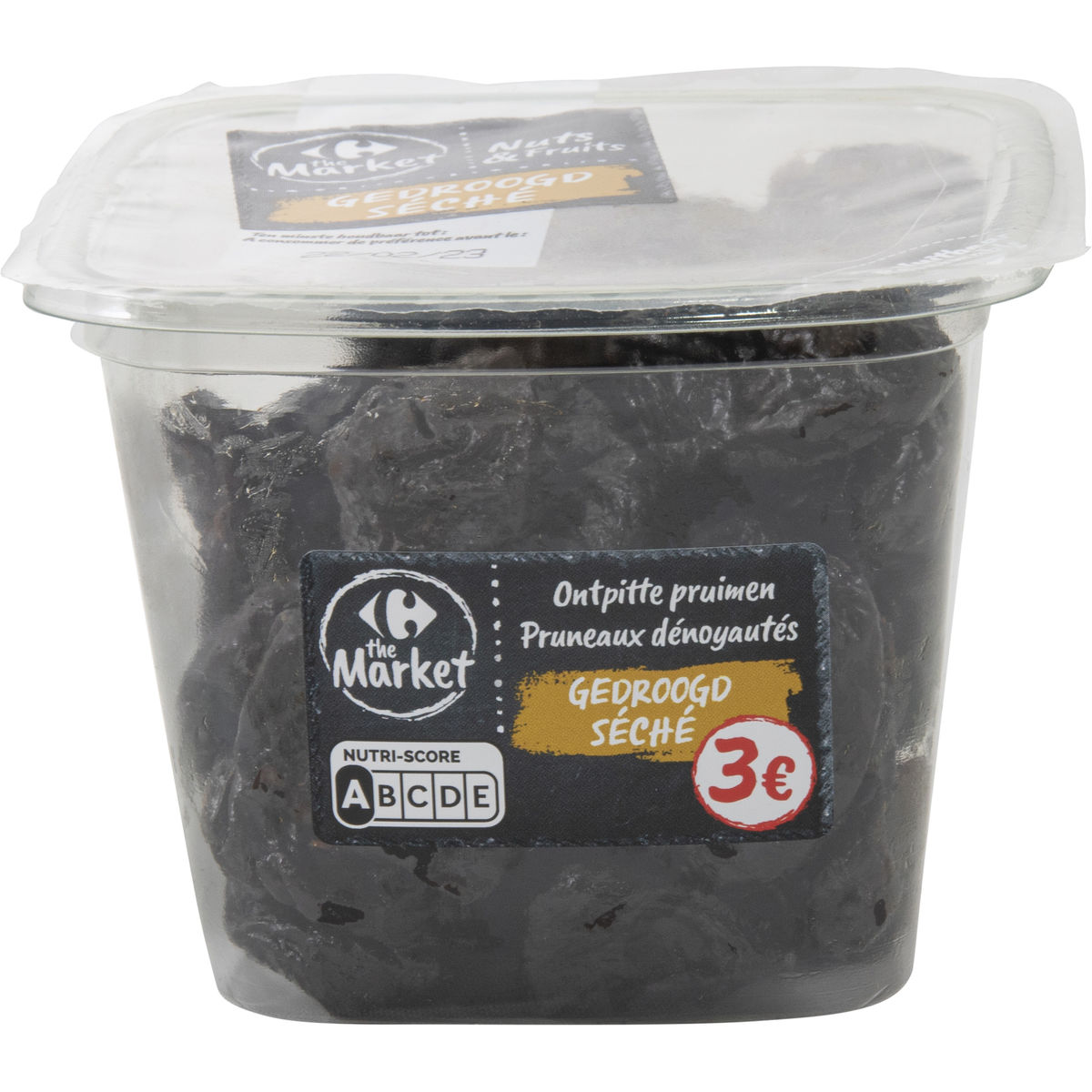 Carrefour The Market Nuts & Fruits Gedroogd Ontpitte Pruimen 250 g