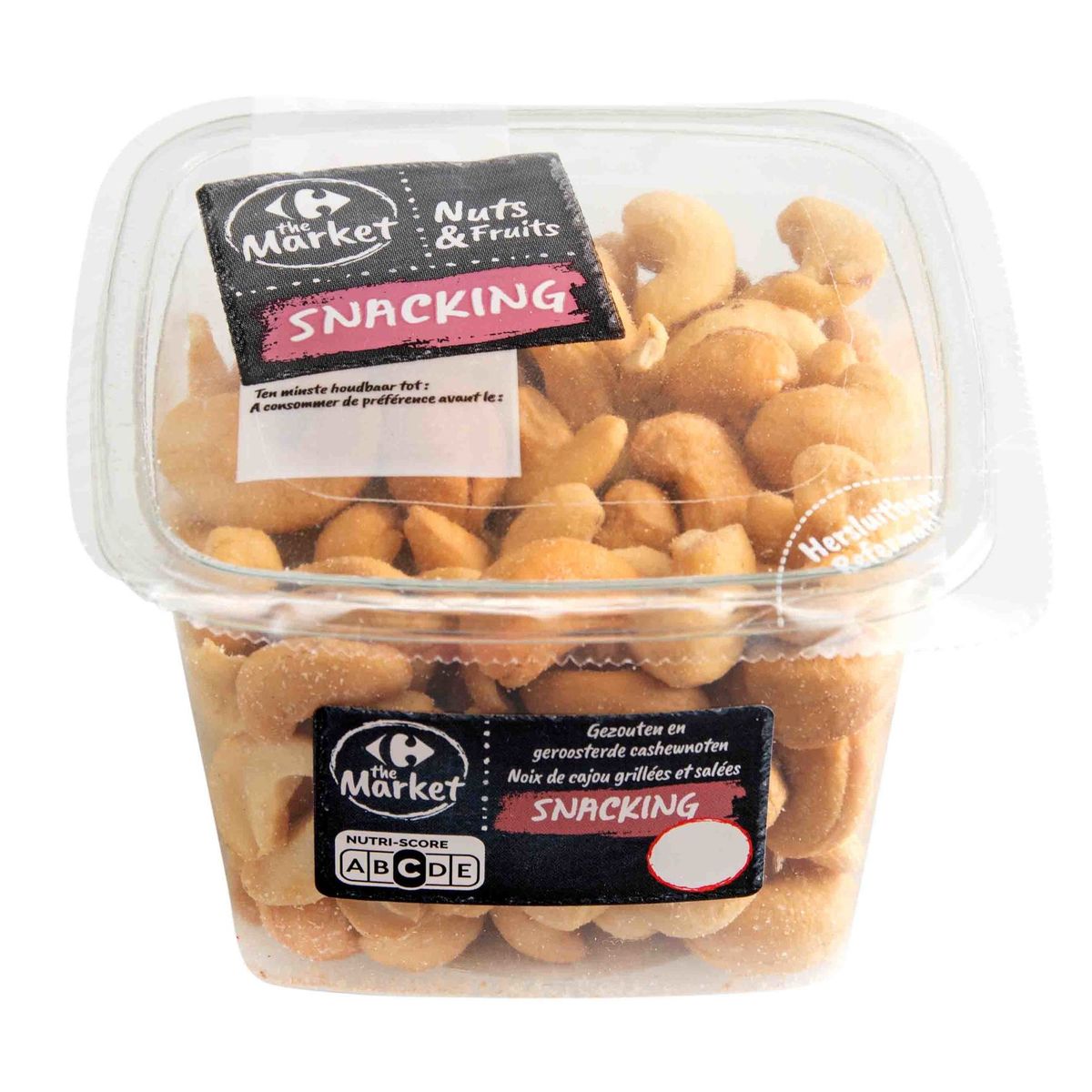 Carrefour Nuts & Fruits Snacking Noix de Cajou Grillées & Salées 200 g