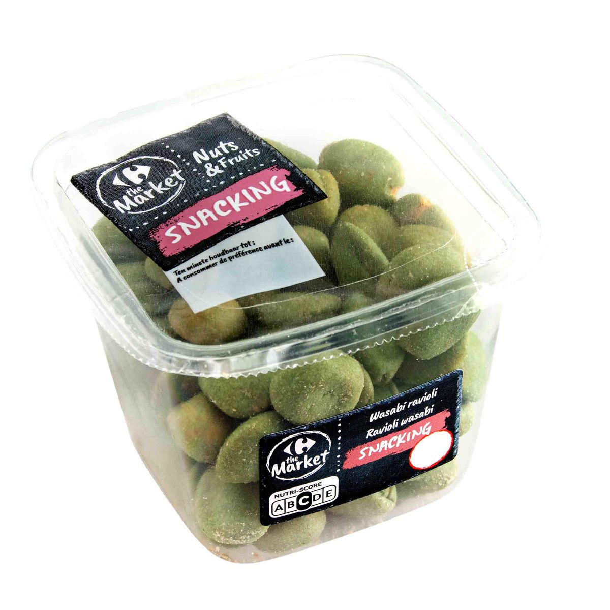 Carrefour The Market Nuts & Fruits Ravioli Wasabi Snacking 160 g
