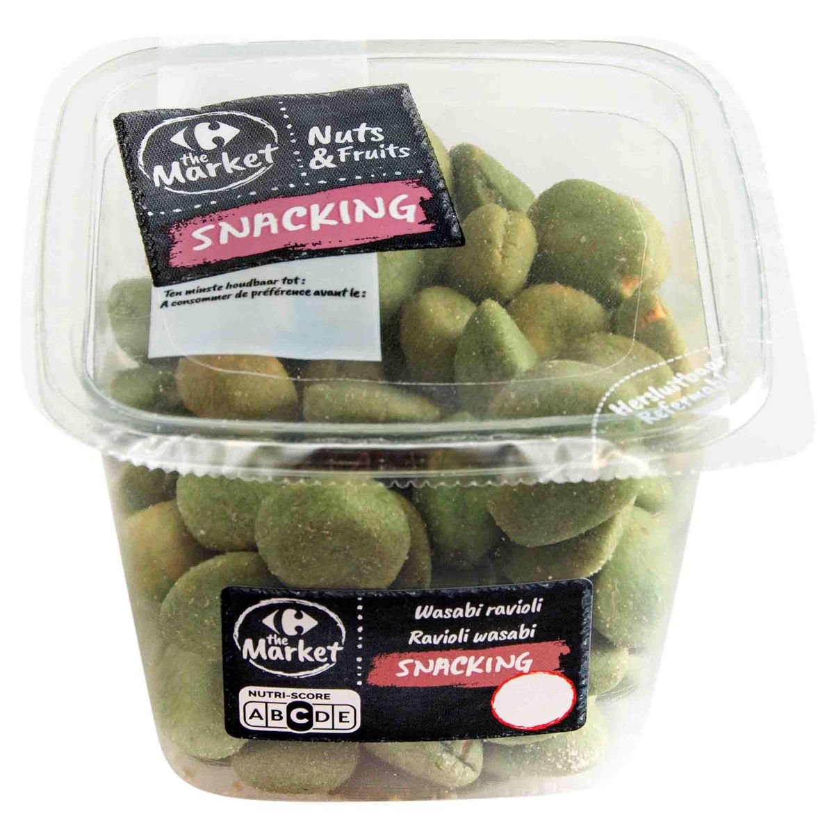 Carrefour The Market Nuts & Fruits Ravioli Wasabi Snacking 160 g