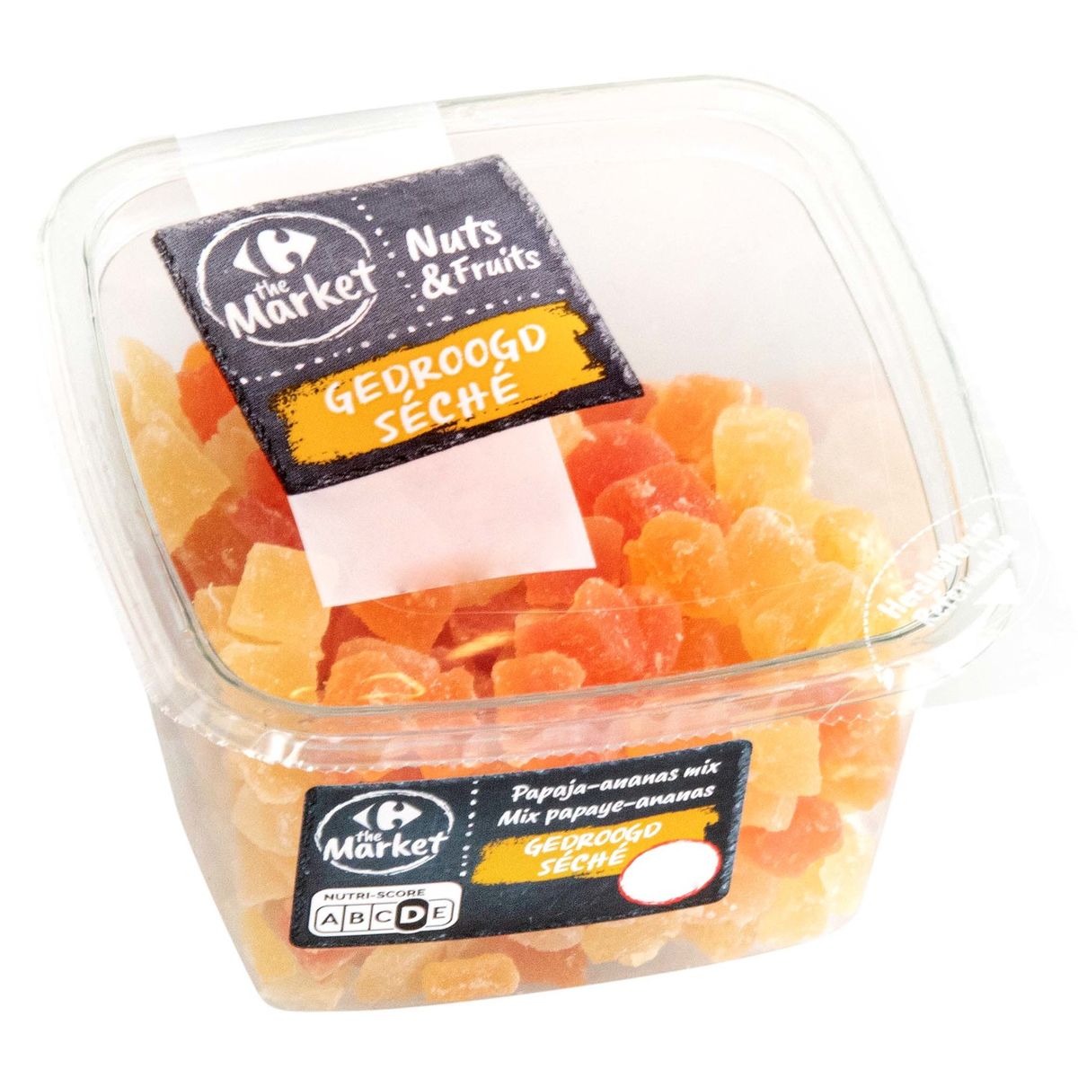 Carrefour Mix Papaye & Ananas Séché 170 g