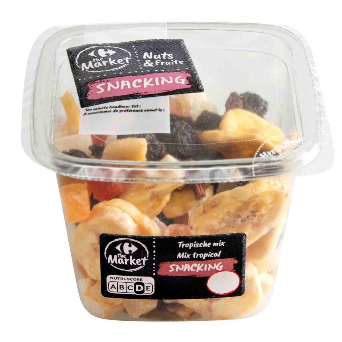 Carrefour Nuts & Fruits Snacking Tropische Mix 210 g