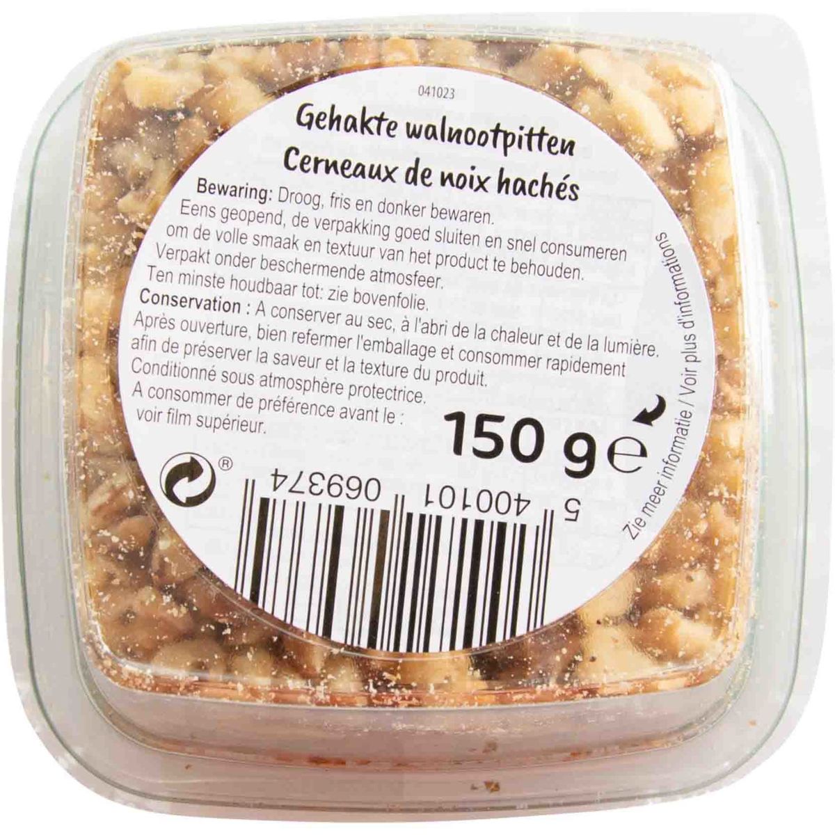 Carrefour Nuts & Fruits Baking Cuisine Cerneaux de Noix Hachés 150 g