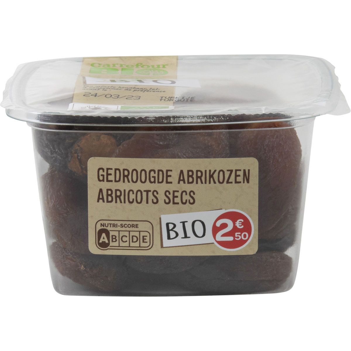 Carrefour Bio Nuts & Fruits Bio Abricots Secs 200 g