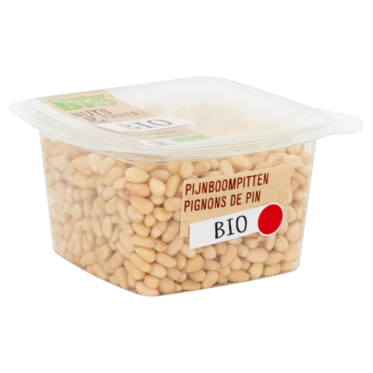 Carrefour Bio Nuts & Fruits Bio Pijnboompitten 175 g