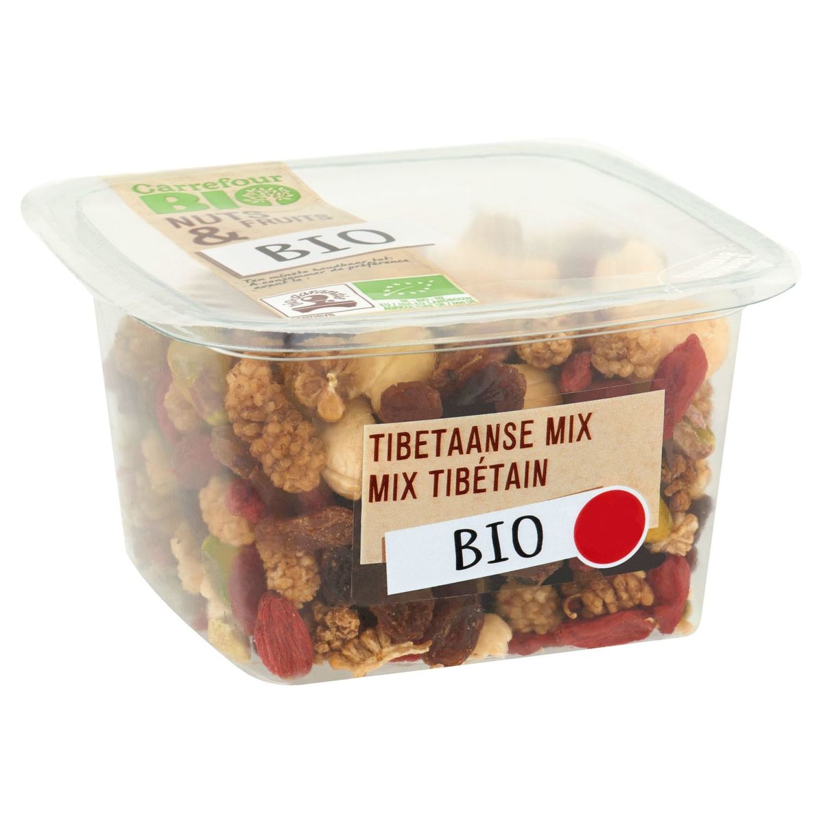 Carrefour Bio Nuts & Fruits Bio Tibetaanse Mix 150 g