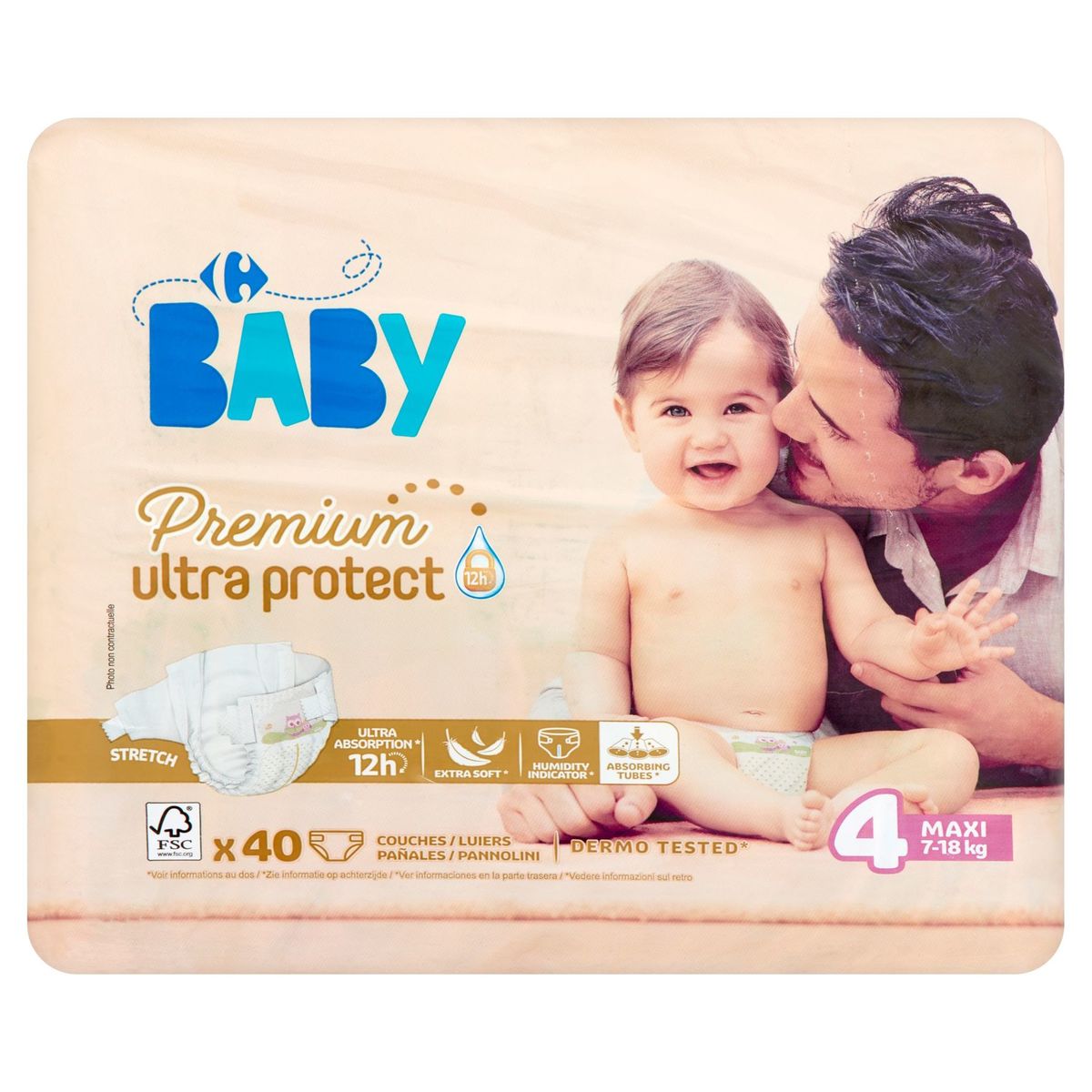 Carrefour Baby Premium Ultra Protect 4 Maxi 7 18 Kg 40 Couches Carrefour Site