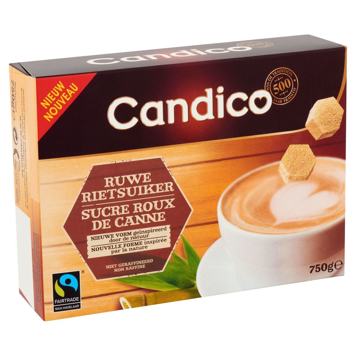 Candico Sucre Roux de Canne 750 g