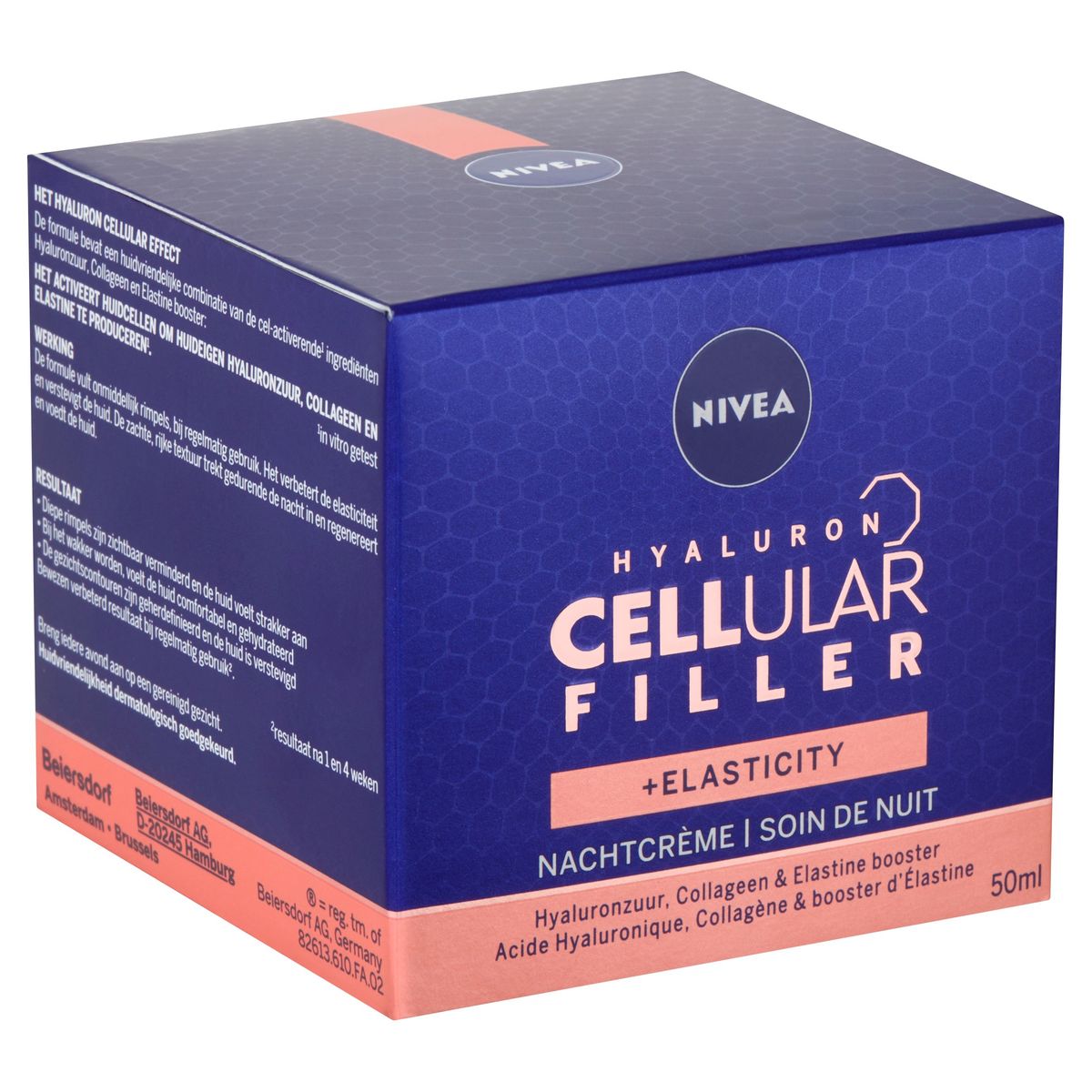 Nivea Hyaluron Cellular Filler + Elasticity Soin de Nuit 50 ml