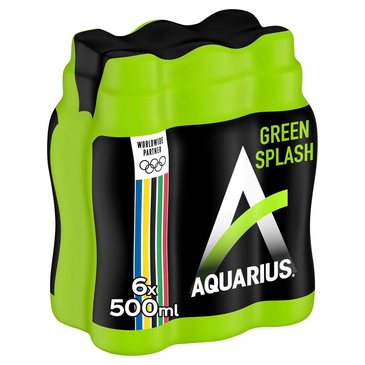 Aquarius Green Splash 6 x 500 ml