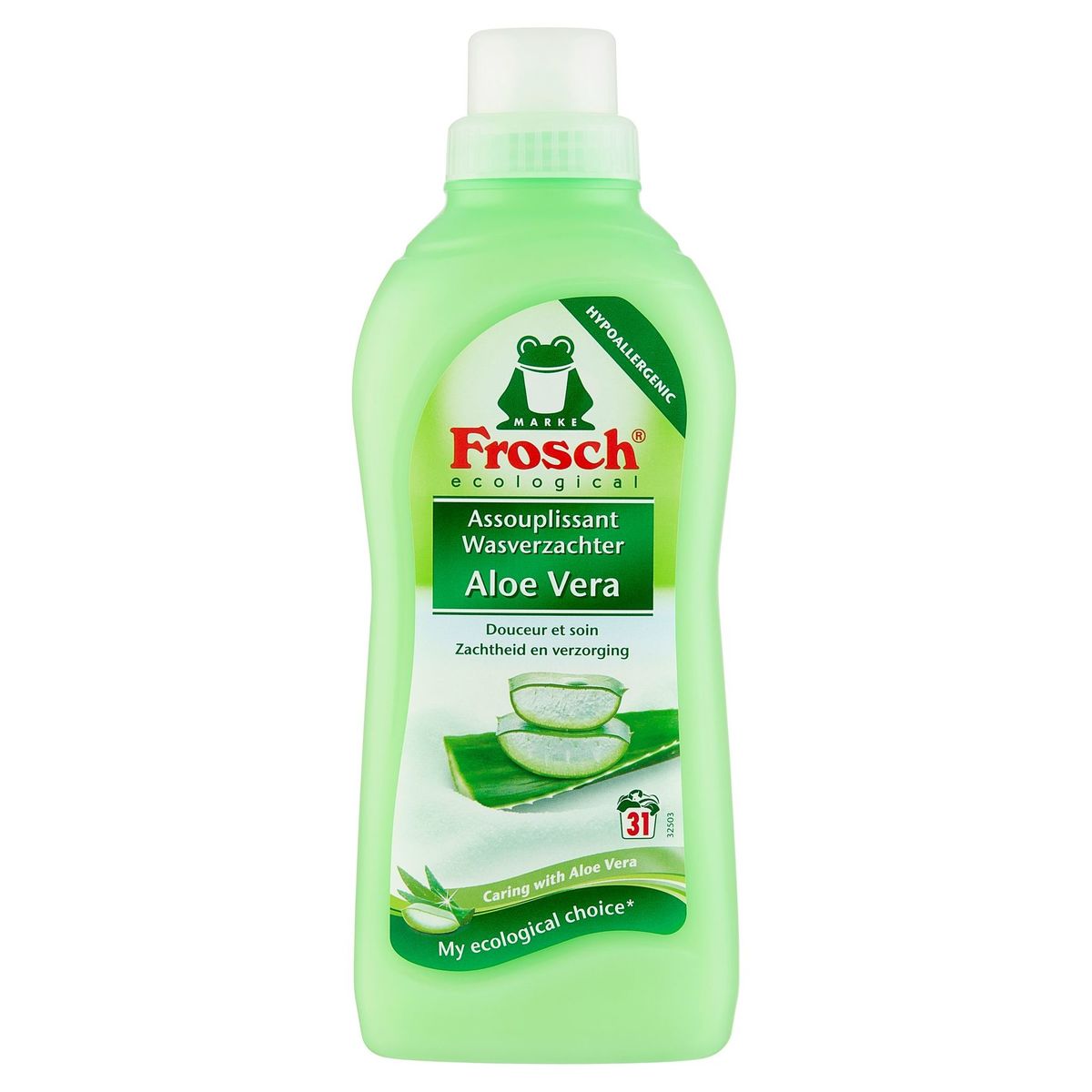 Frosch Ecological Assouplissant Aloe Vera 750 ml 31 Lavages