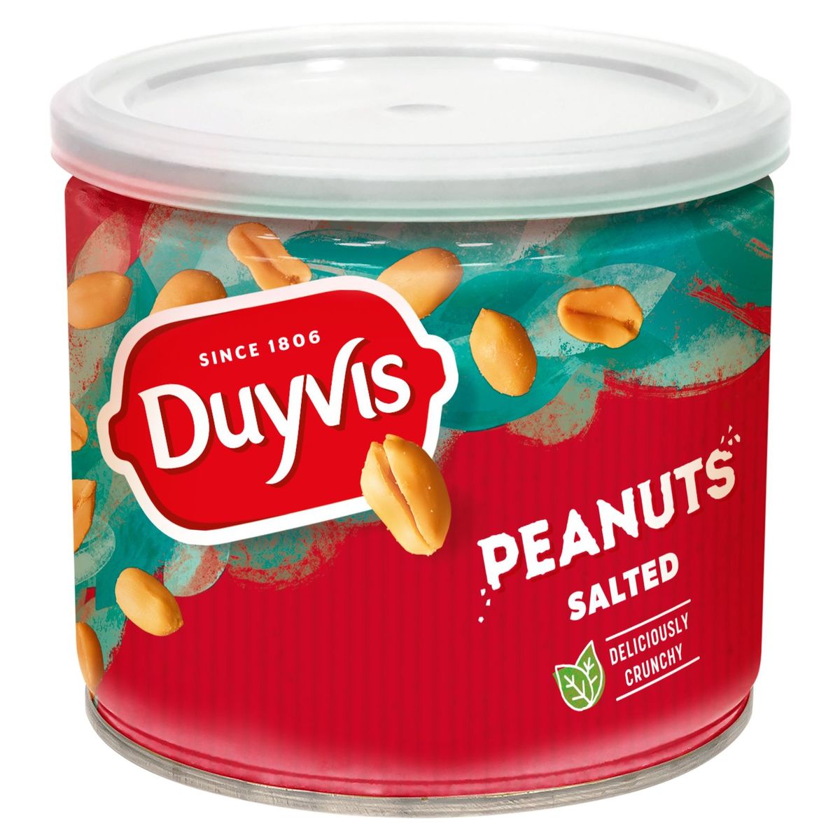 Duyvis Pinda's Peanuts Zout 200g - Tin