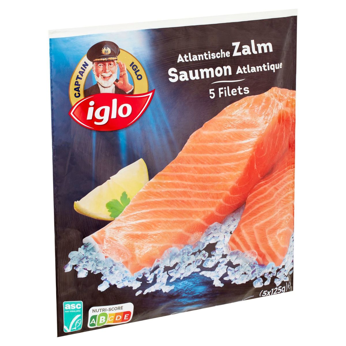 Captain Iglo 5 Filets de Saumon Atlantique 625 g