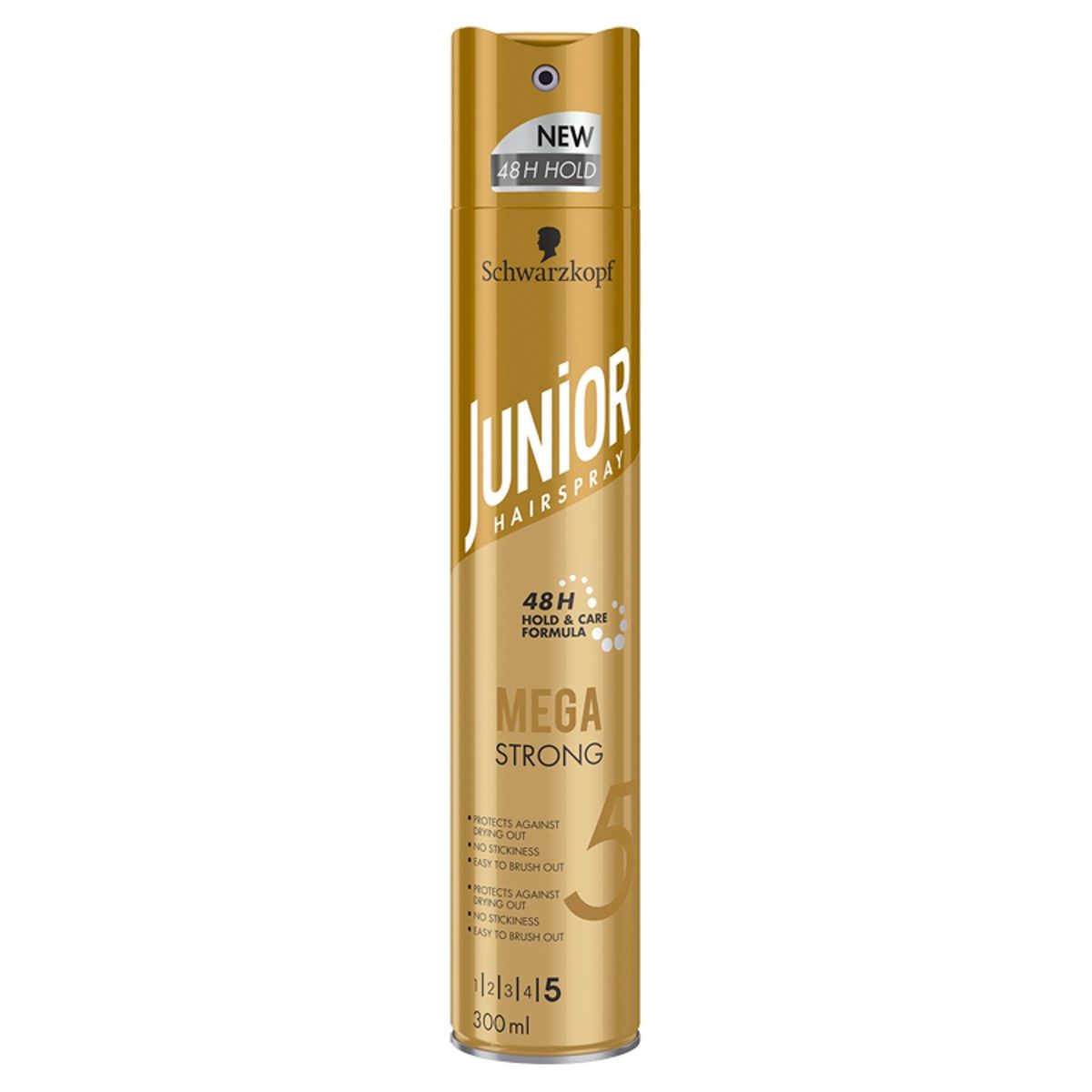 Junior Mega Strong Hairspray 300 ml
