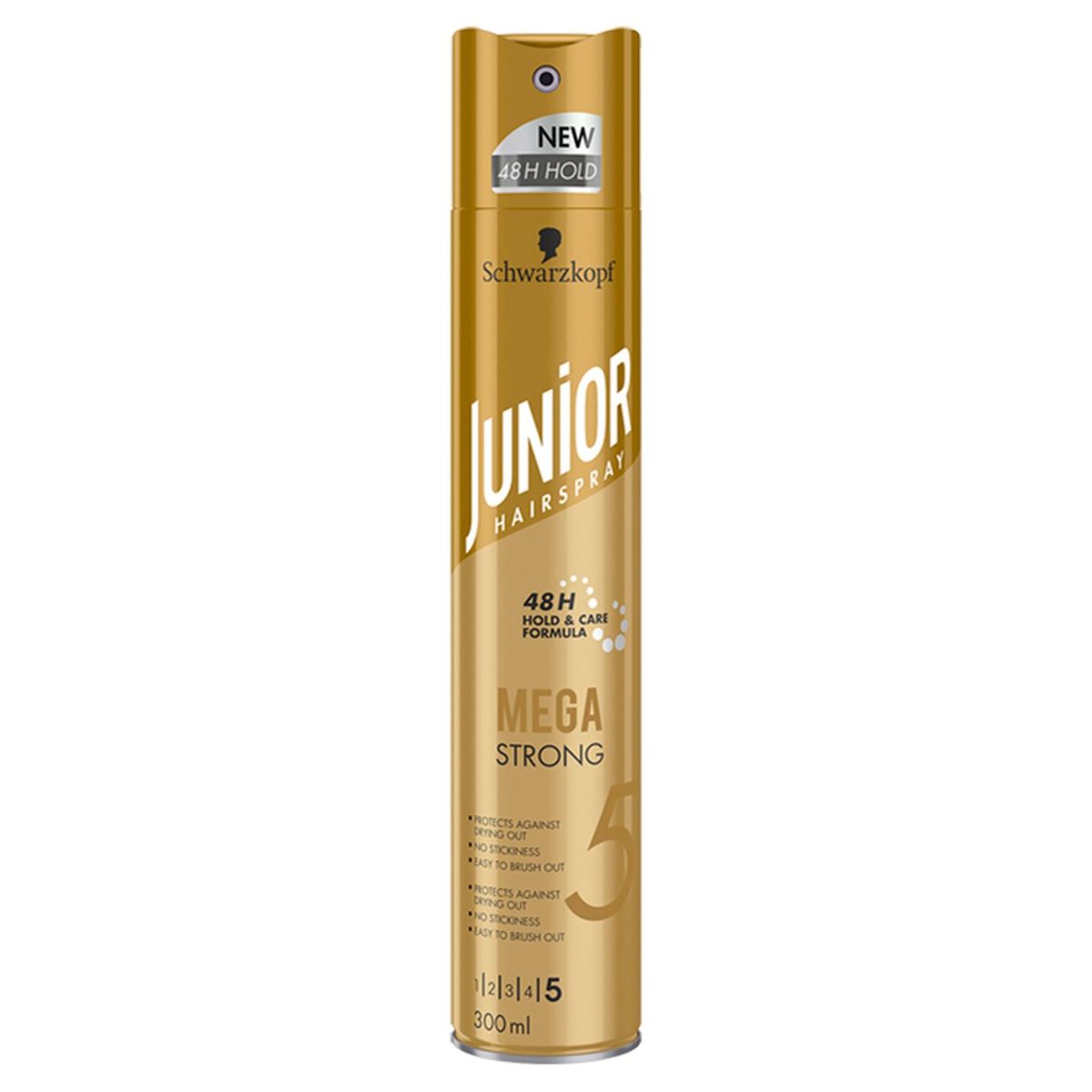 Junior Mega Strong Hairspray 300 ml