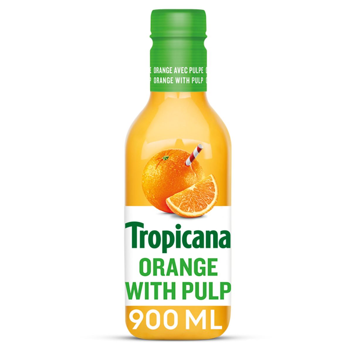 Tropicana Sinaasappelsap Met Pulp Vers Fruit 90 cl