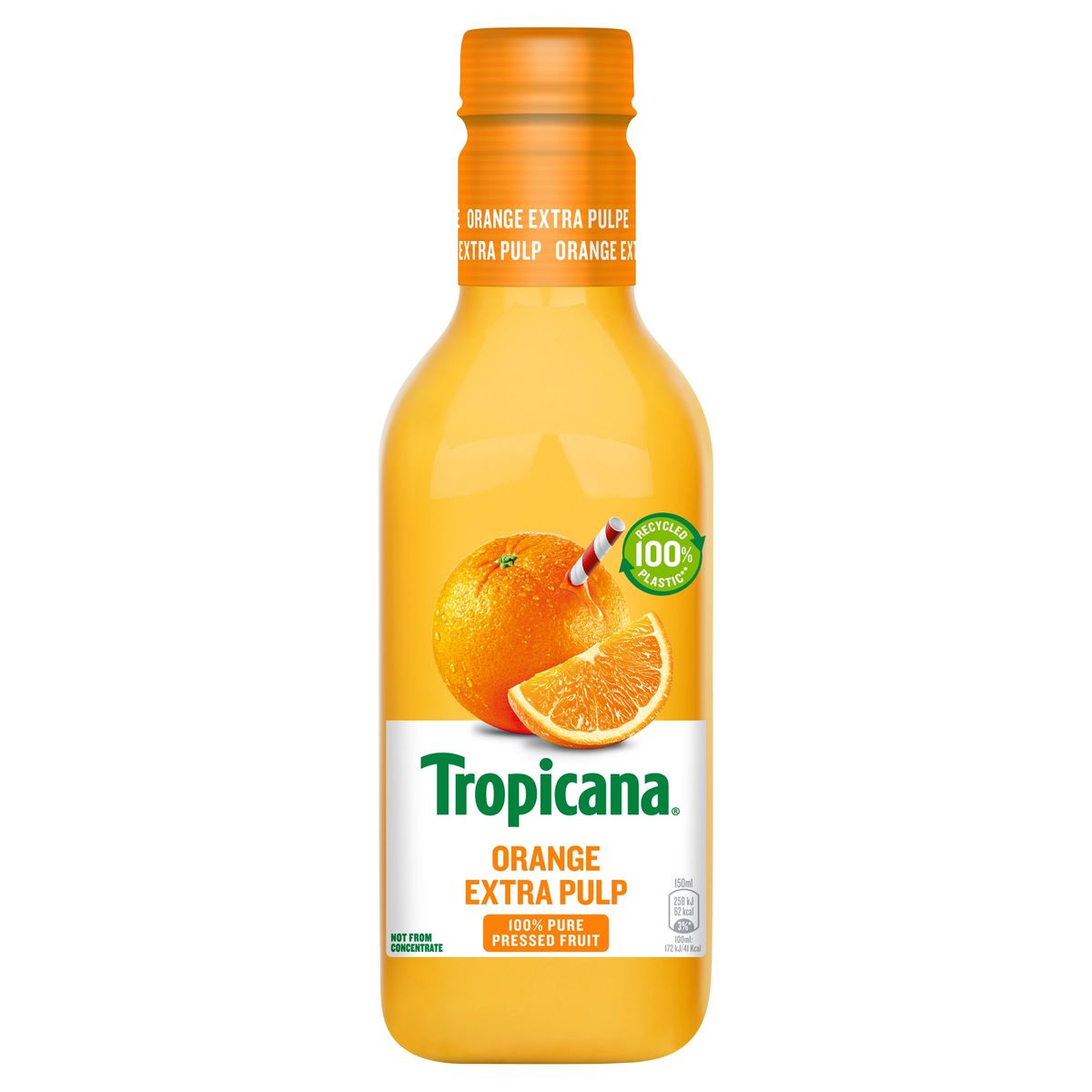 Tropicana Sinaasappelsap Met Extra Pulp Vers Fruitsap 90 cl