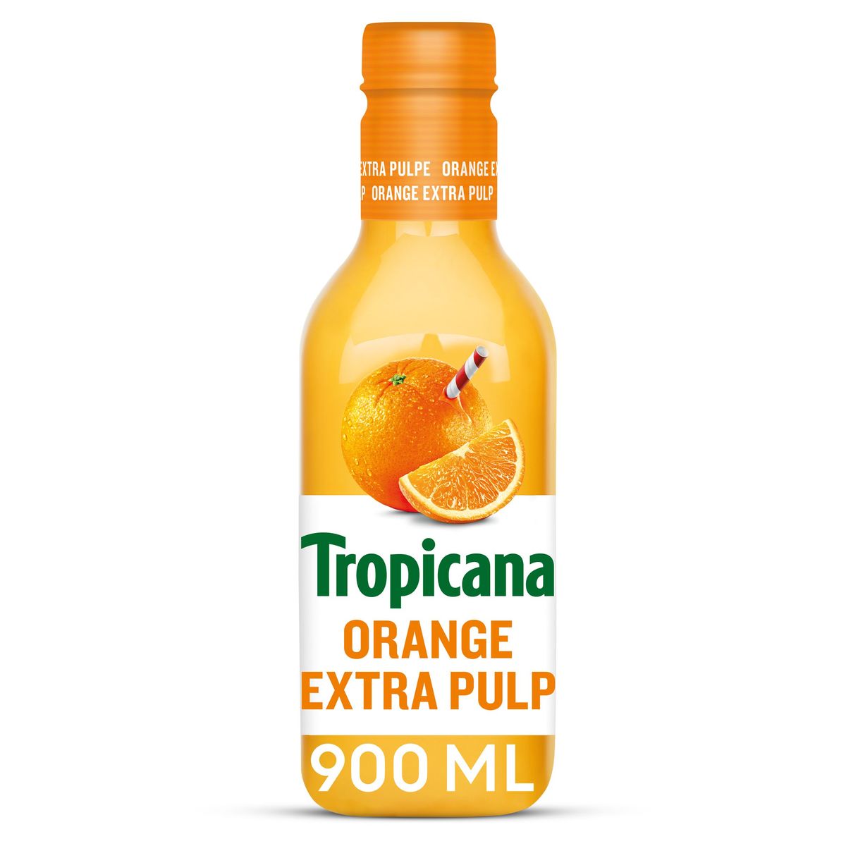 Tropicana Sinaasappelsap Met Extra Pulp Vers Fruitsap 90 cl