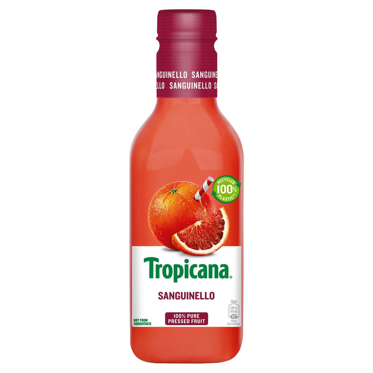 Tropicana Sanguinello Vers Fruitsap 90 cl