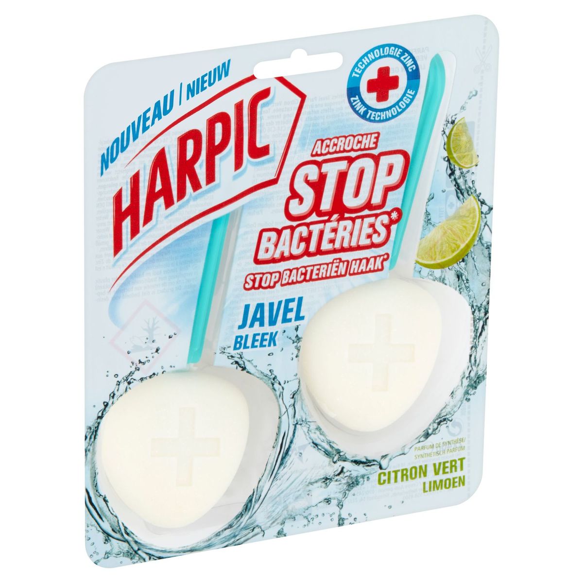 Harpic Javel Citron Vert 2 x 40 g