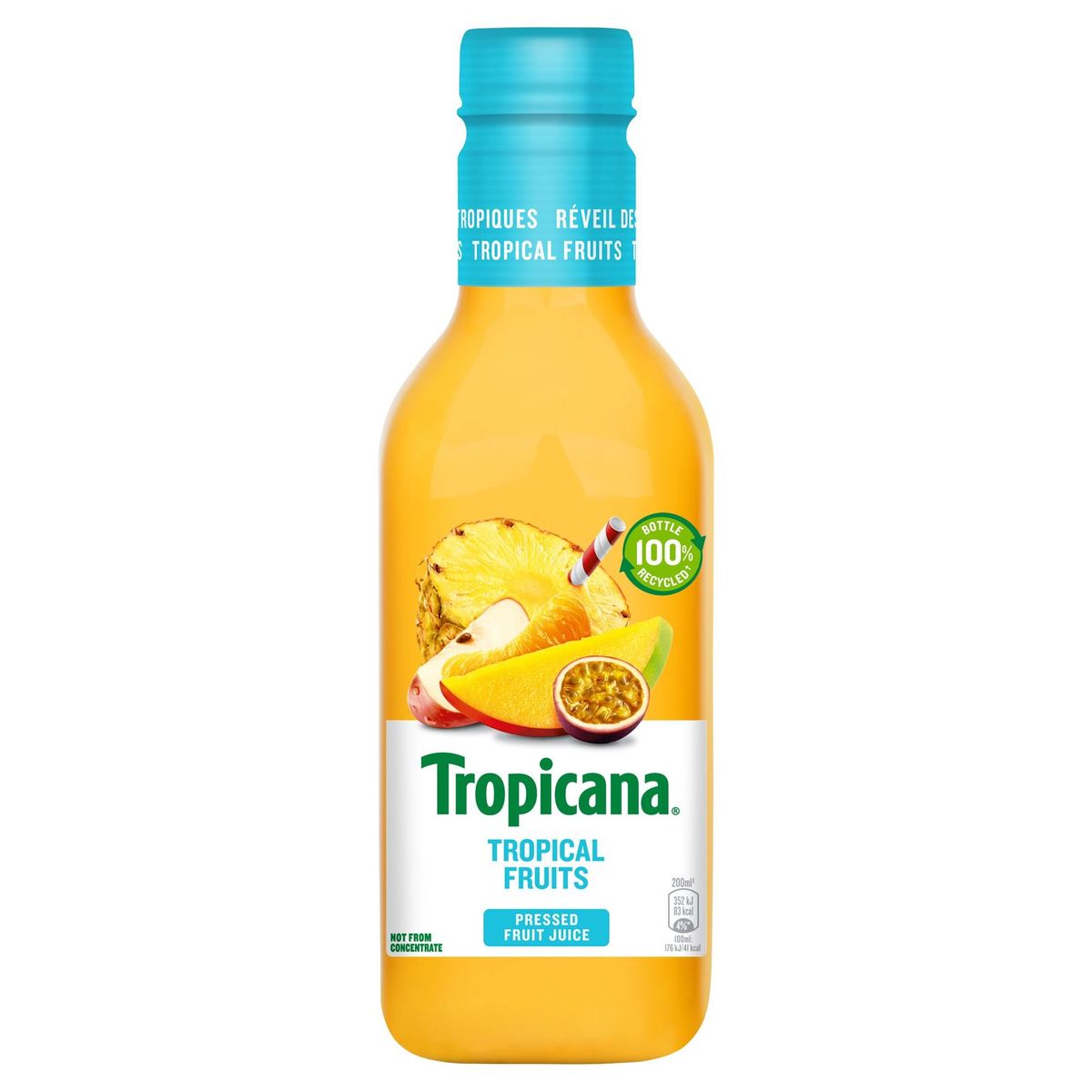 Tropicana Jus de Fruit Frais Tropical Fruits 90 cl