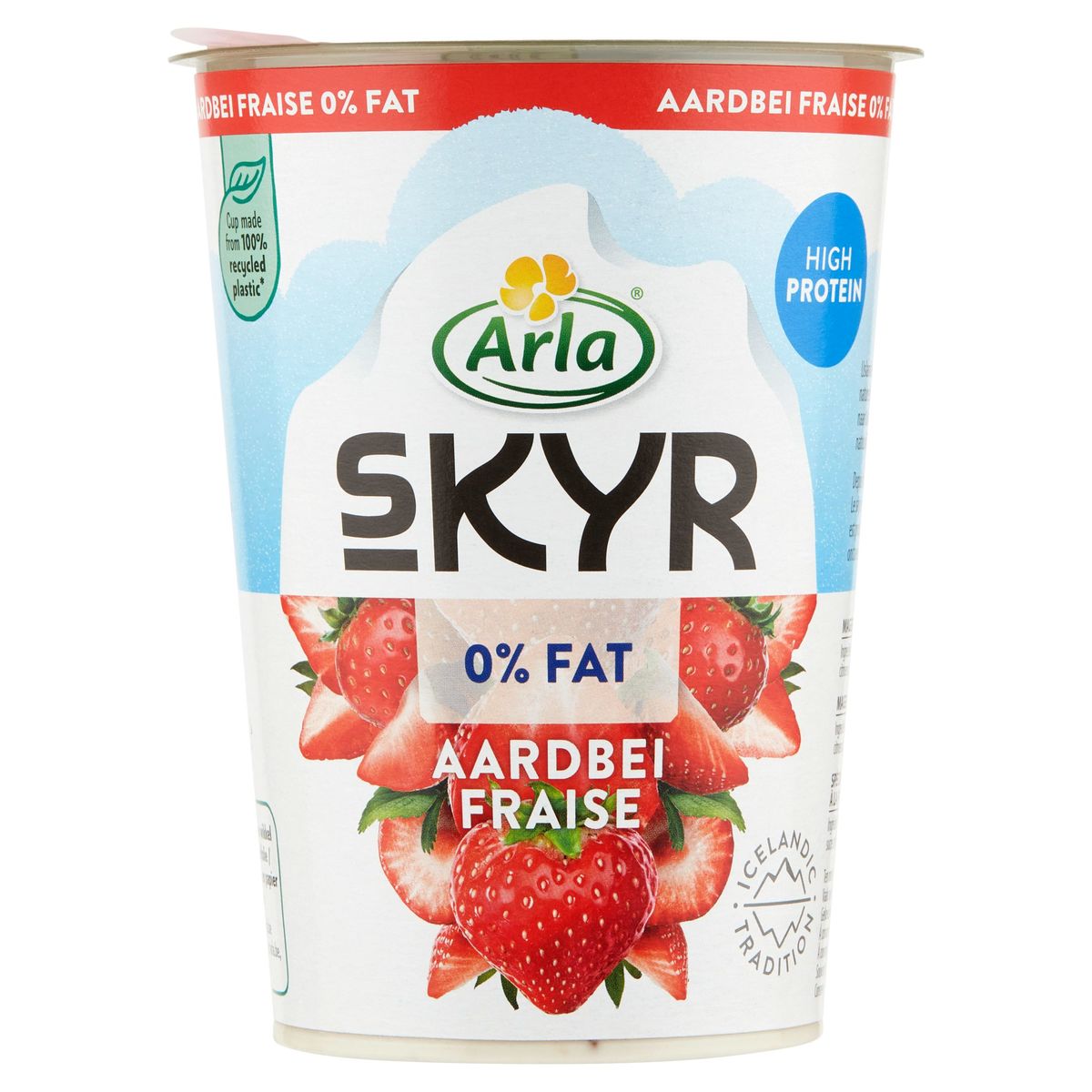 Arla Skyr Aardbei 0% Fat 450 g