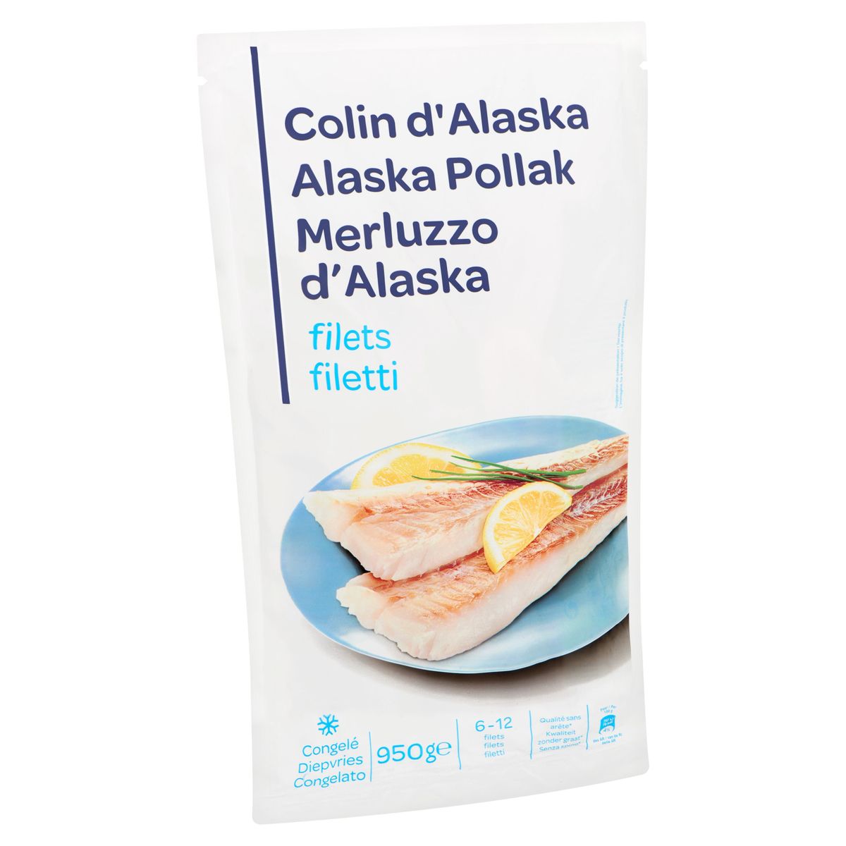 Colin d'Alaska Filets 950 g