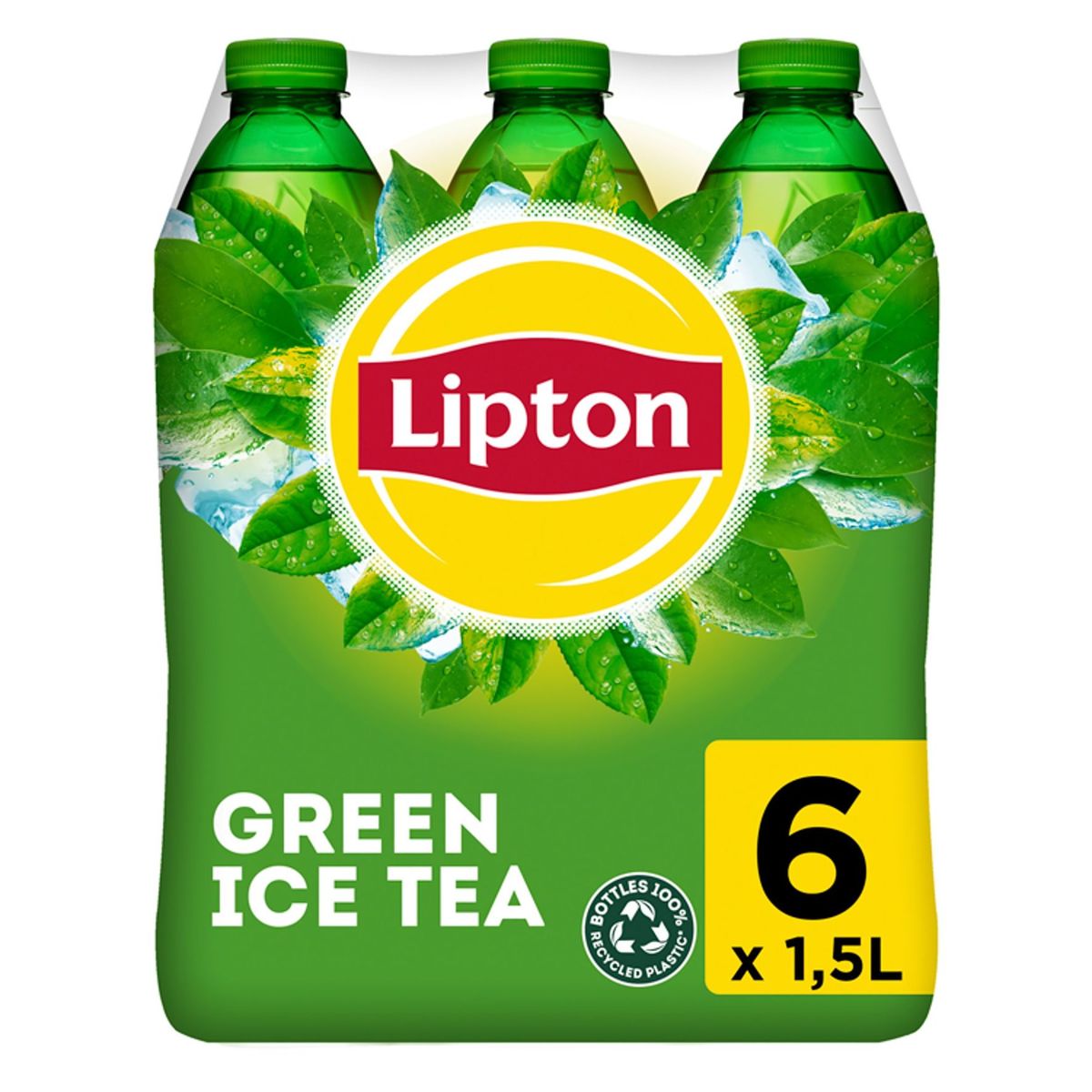 Lipton Ice Tea Thé vert Original Faible en sucre 6 x 1.5 L