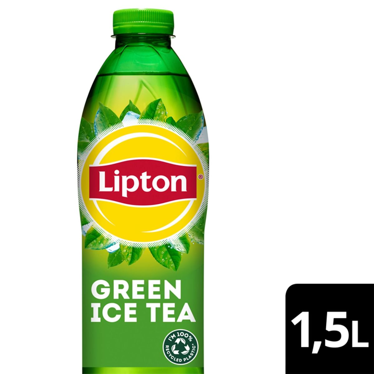 Lipton Iced Tea Thé Glacé Vert Faible en sucre 1.5L
