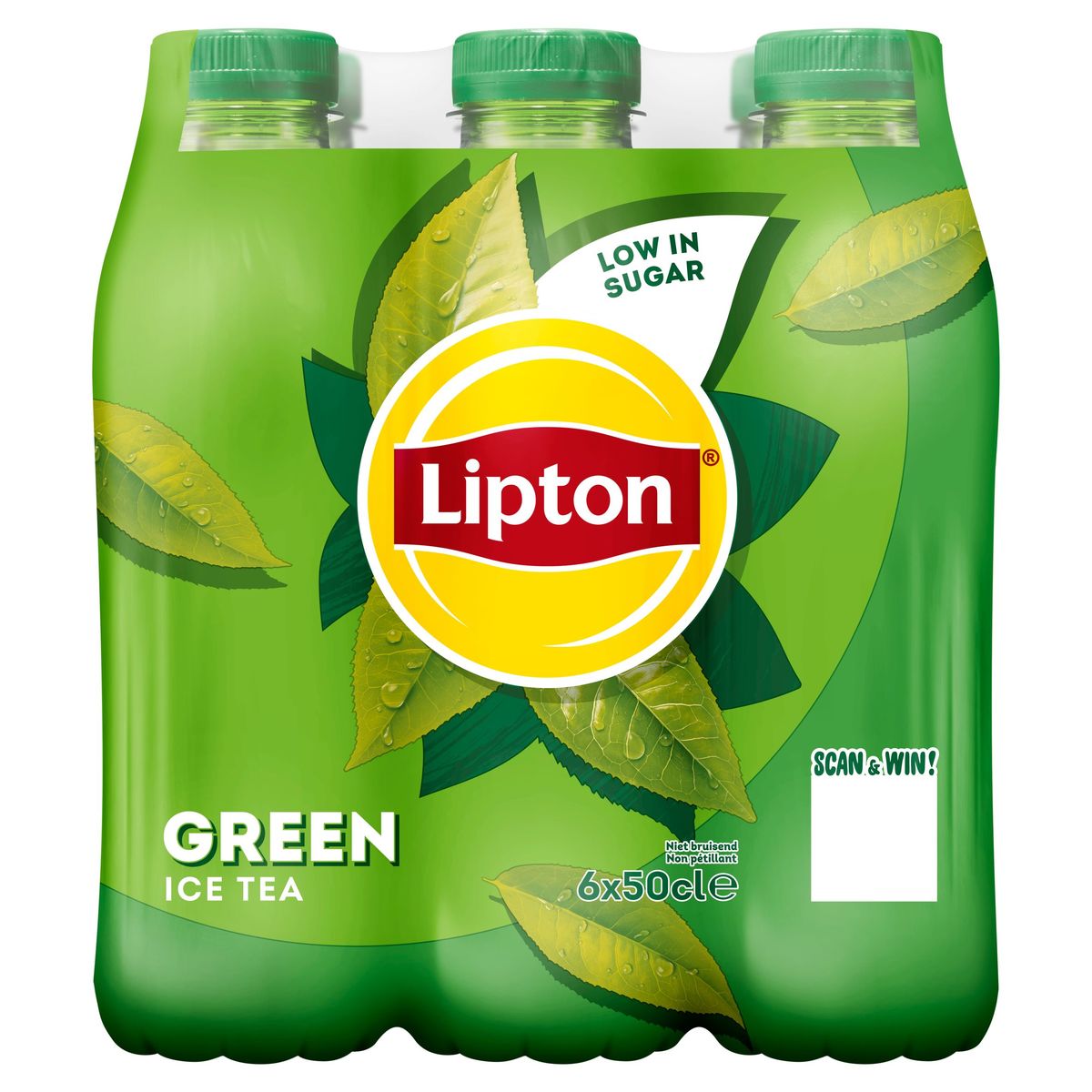 Lipton Ice Tea Thé Glacé Green 6 x 50 cl