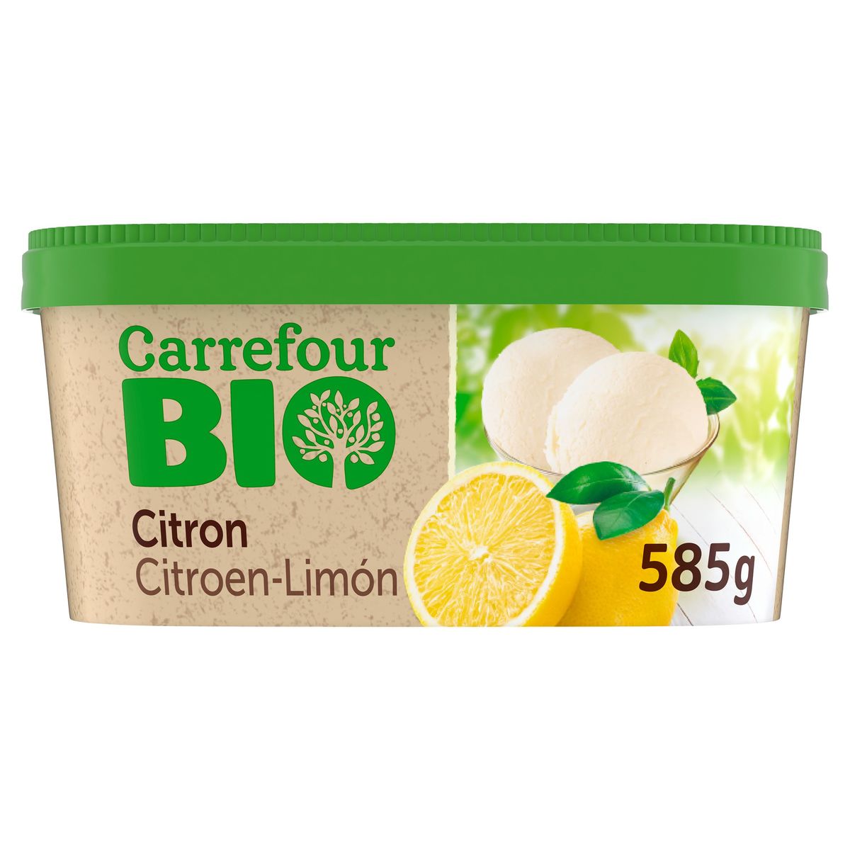 Carrefour Bio Citroen Boordevol Fruit 585 g