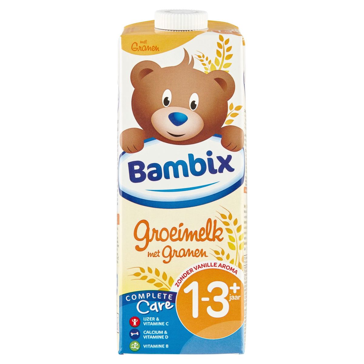 Bambix Complete Care Lait de Croissance aux Céréales 1-3+ Ans 1 L