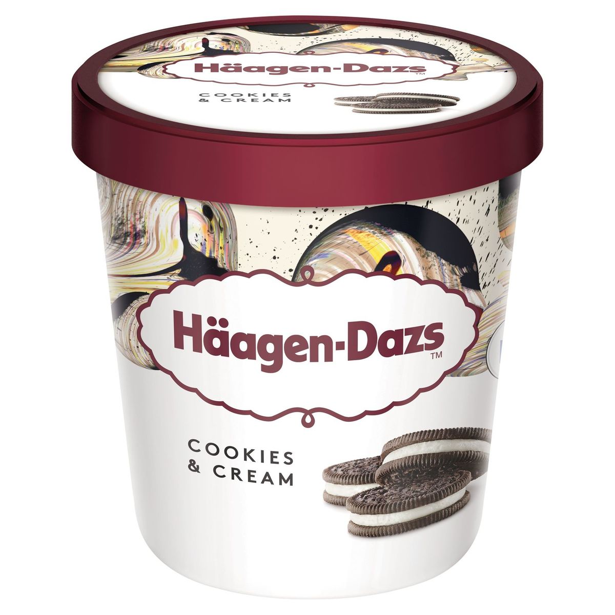 Häagen-Dazs Crème glacée Cookies & Cream Pint 460ml