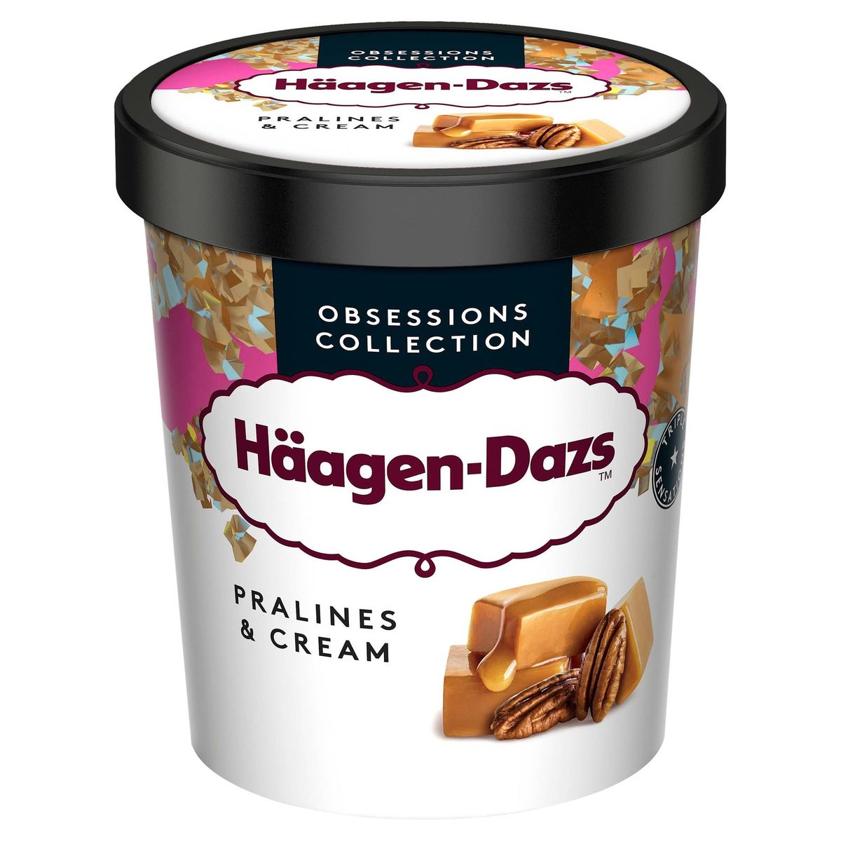 Häagen-Dazs Crème glacée Pralines & Cream Pint 460ml
