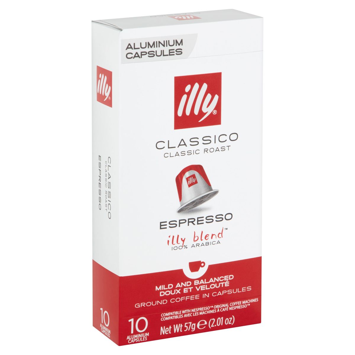 ILLY Café Capsules Espresso Classico Nespresso® Compatible 10 pièces