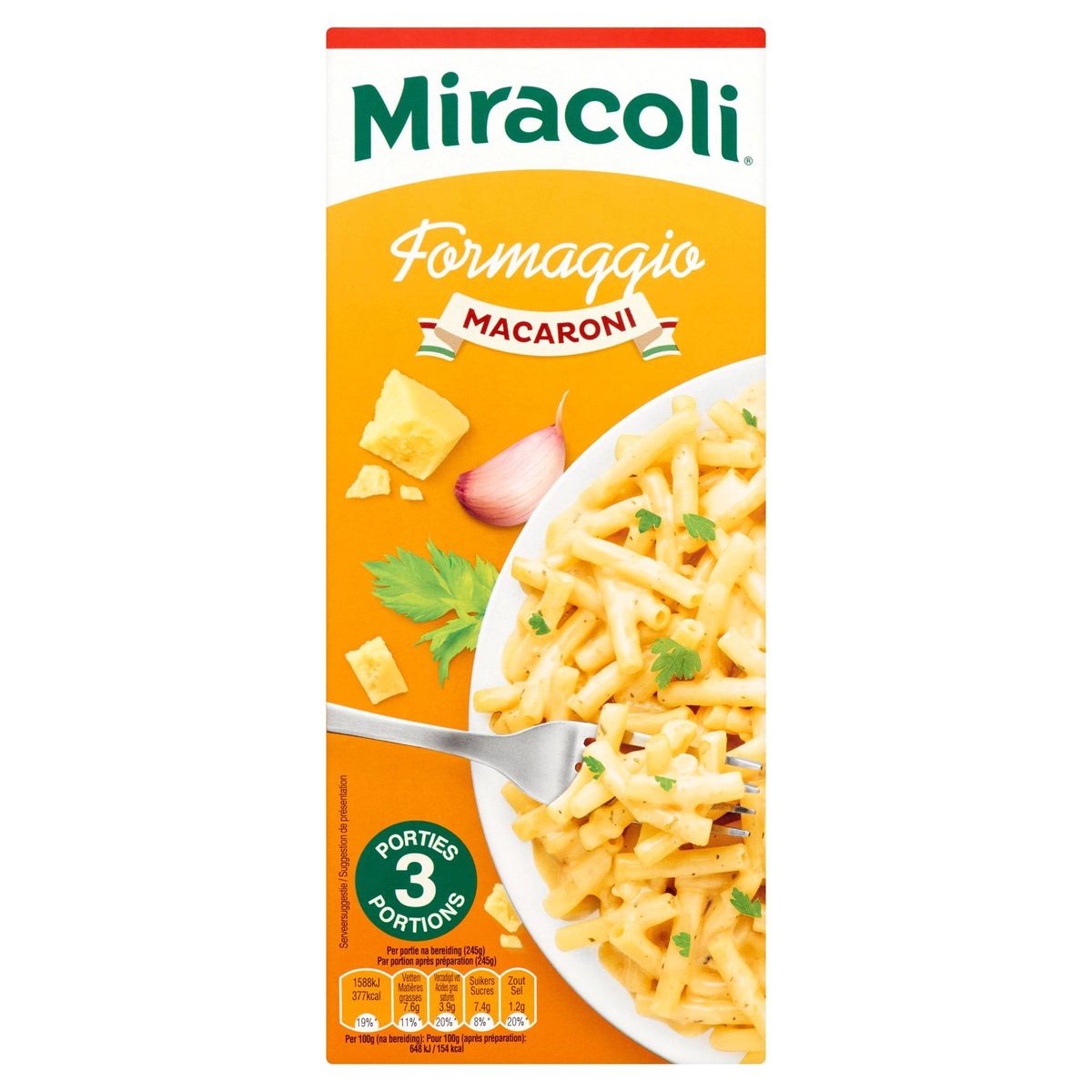 Miracoli Macaroni Formaggio 294 G Carrefour Site