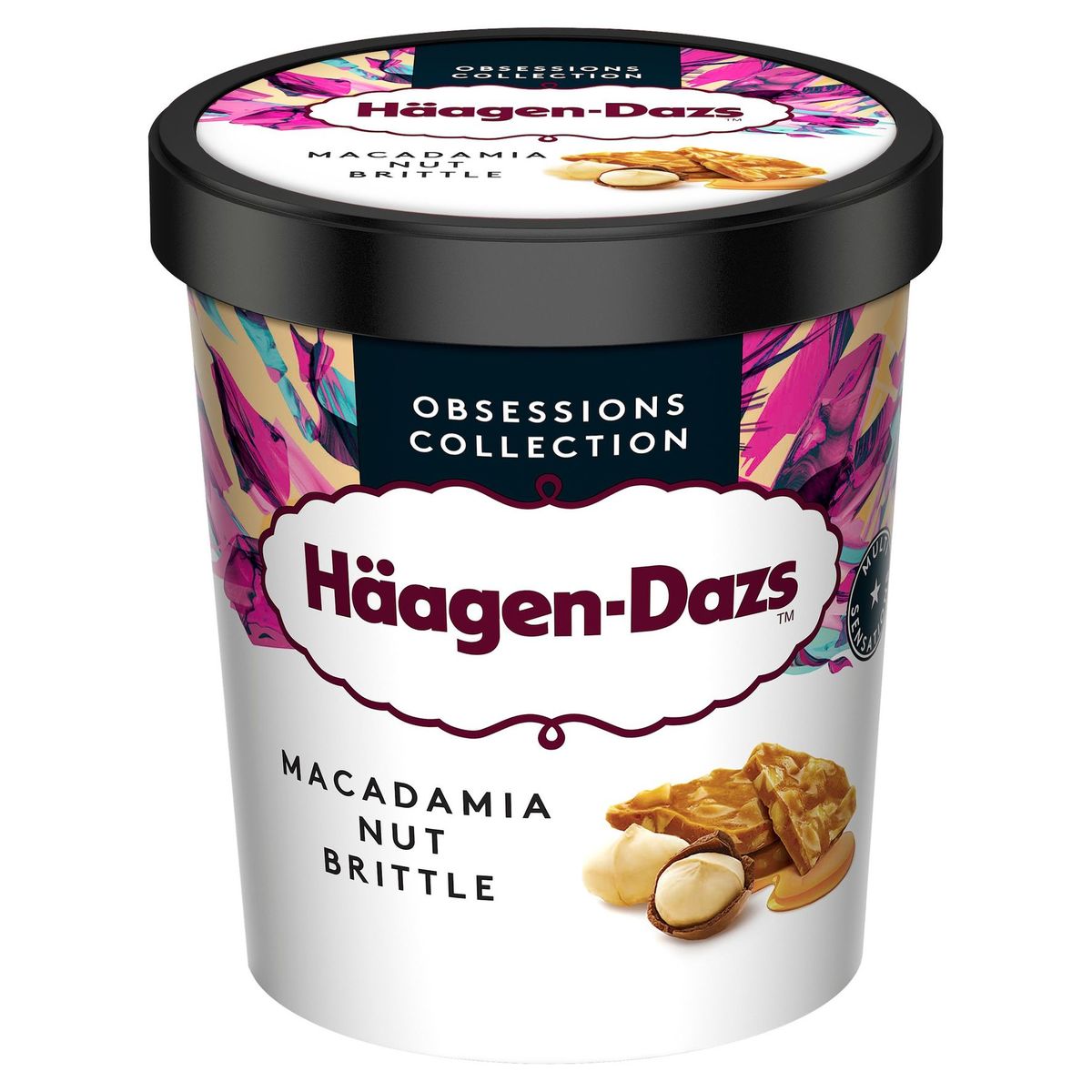 Häagen-Dazs Crème glacée Macadamia Nut Brittle Pint 460ml