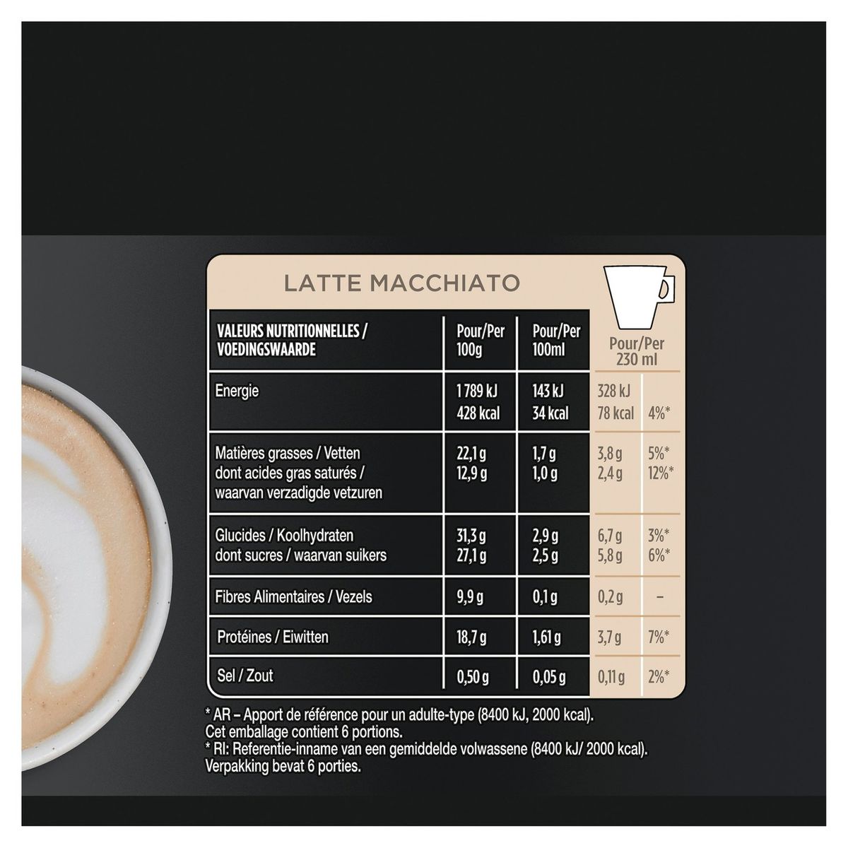 Koffie STARBUCKS Latte Macchiato by NESCAFÉ DOLCE GUSTO 12 Capsules