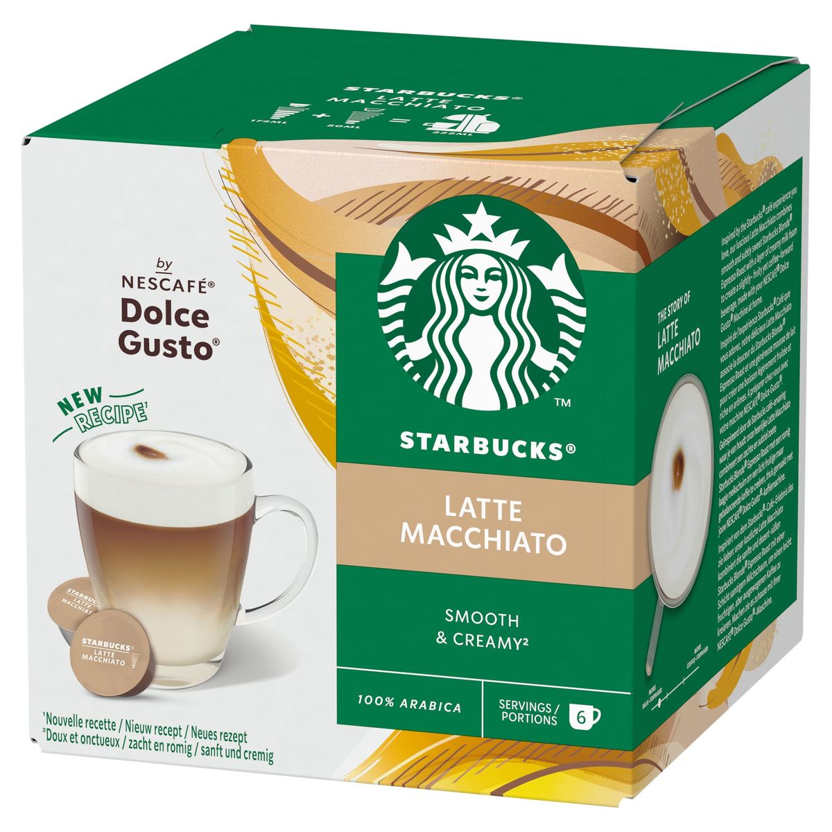 Starbucks by Nescafé Dolce Gusto Koffie Latte Macchiato 12Caps 3x129g