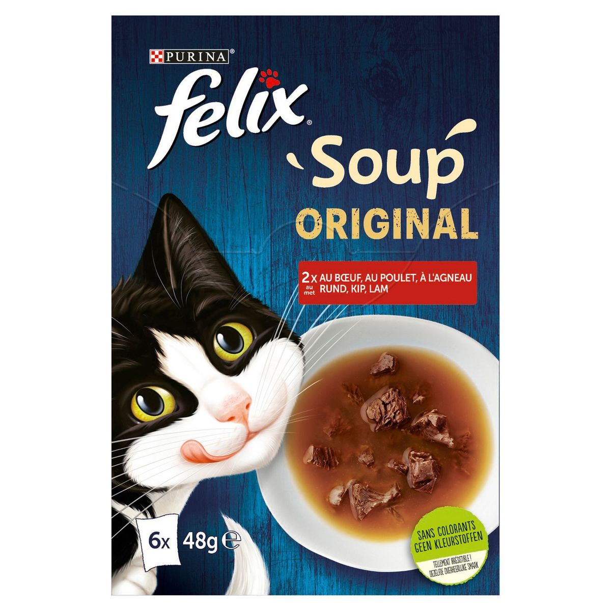 Felix Chat Soup Sélection de la Campagne 6 x 48 g