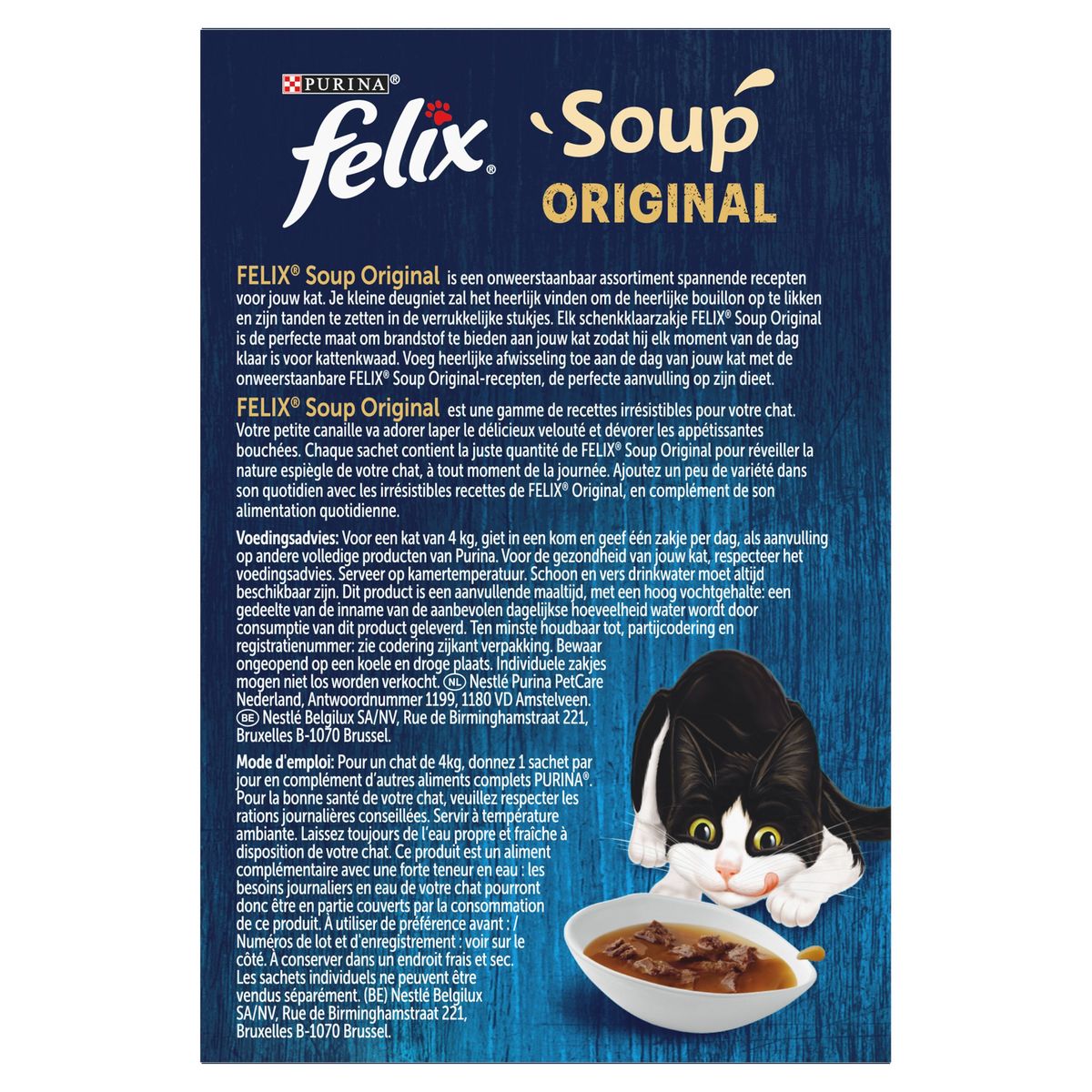 Felix Kat Soup Farm Selectie 6 x 48 g